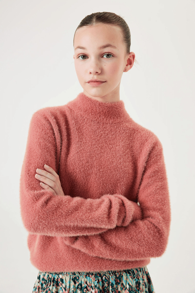 Girls Sweater Pink