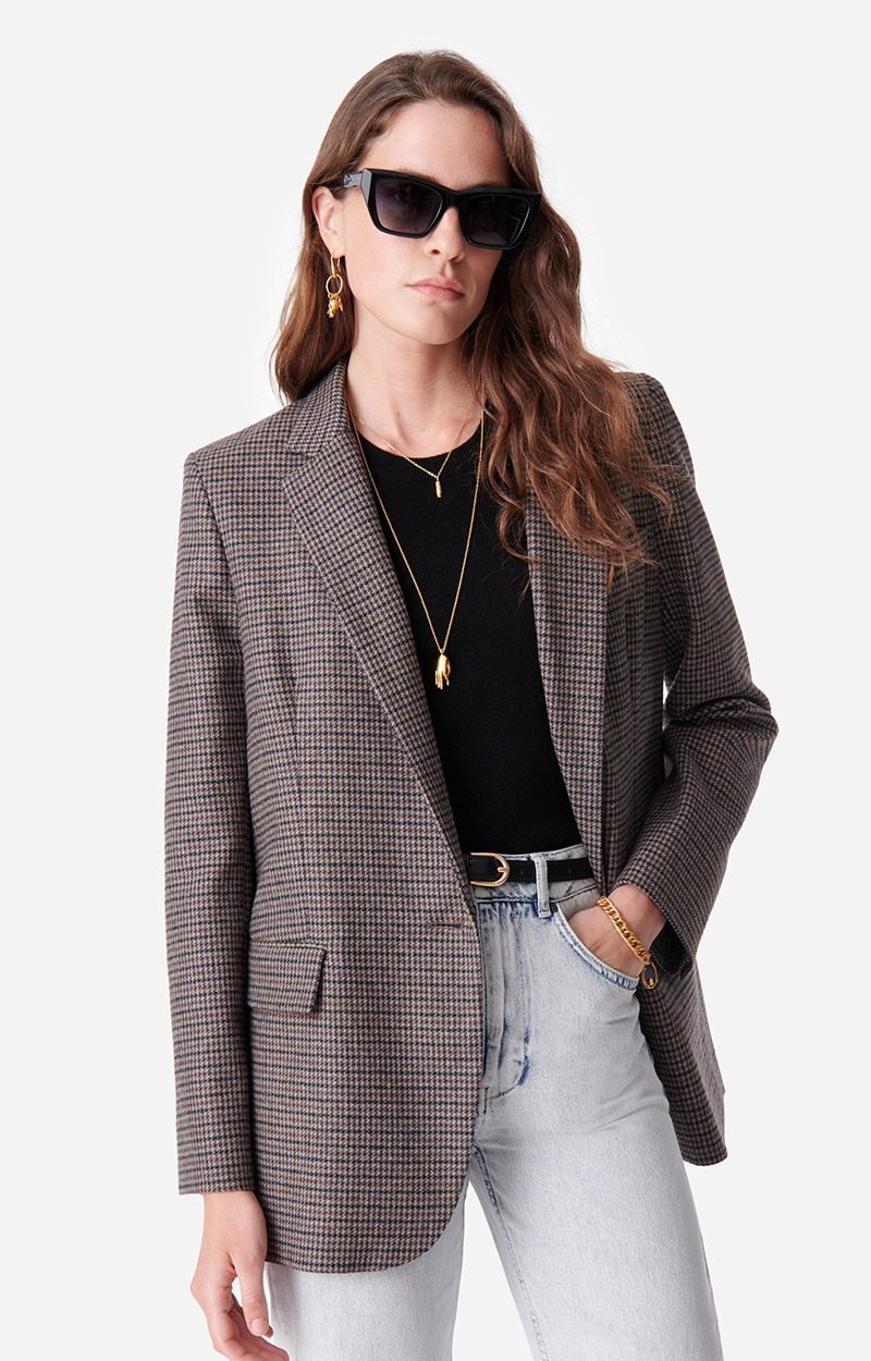 Veste Tilia En Laine Mélangée