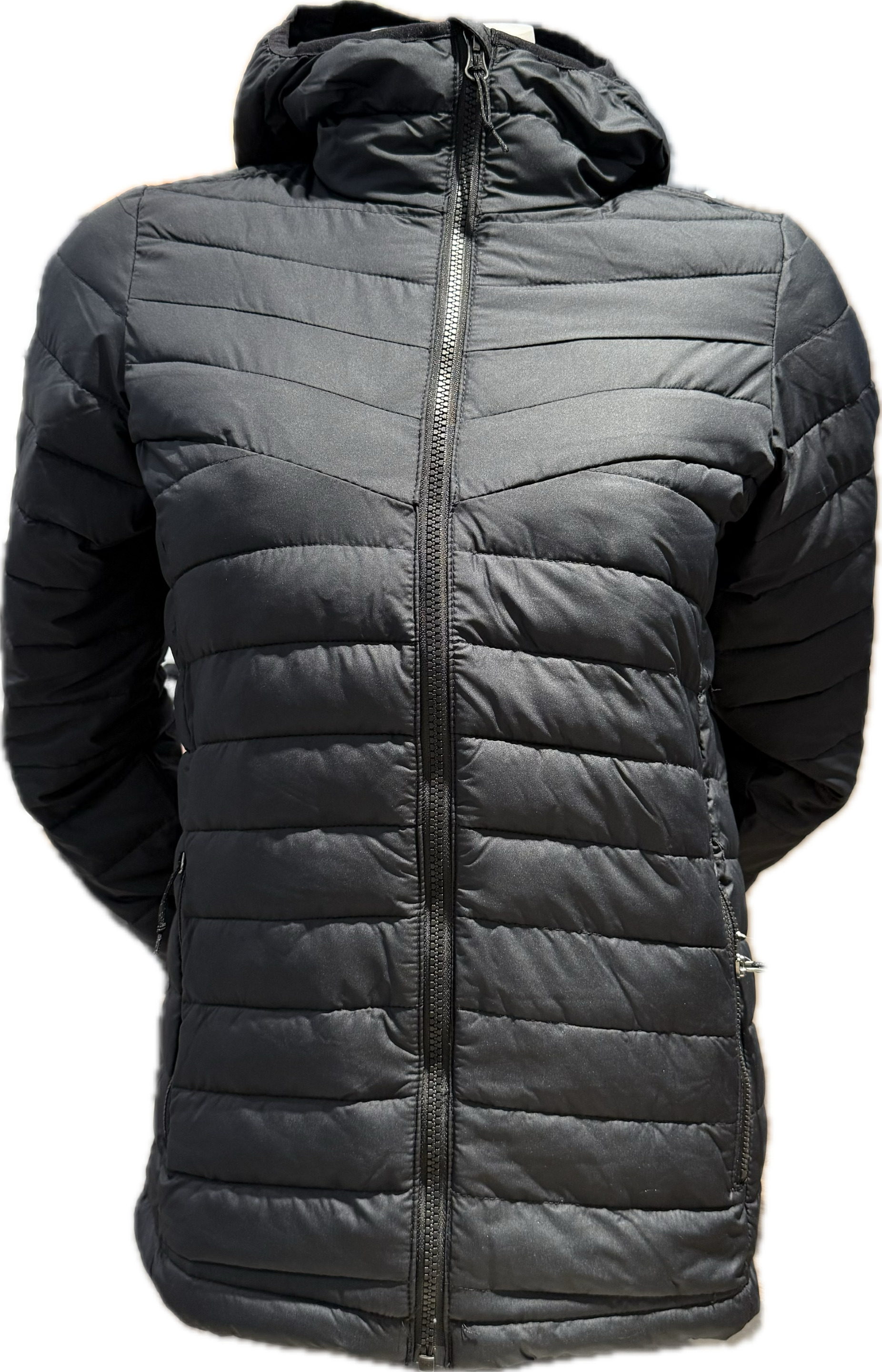 White Out fs 1.0 Hooded jacket  Noir