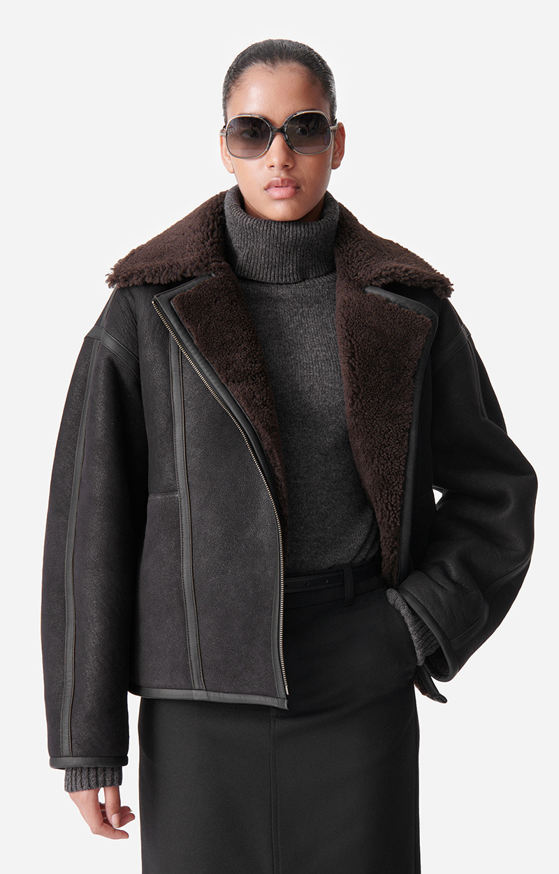 Blouson Boris 100% Cuir D'Agneau