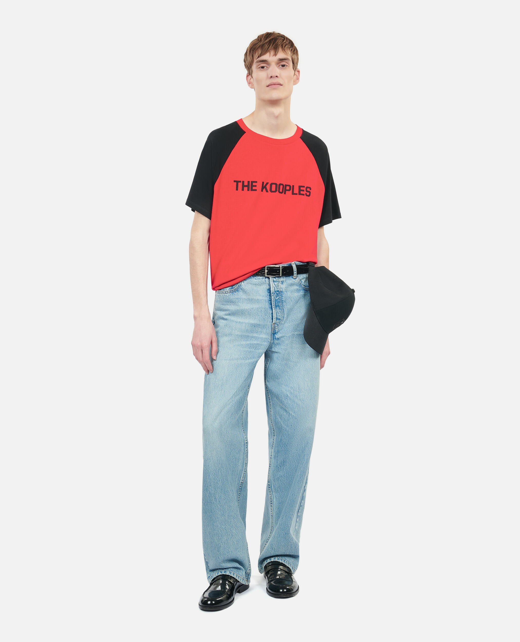 T-Shirt Rouge Logo Homme