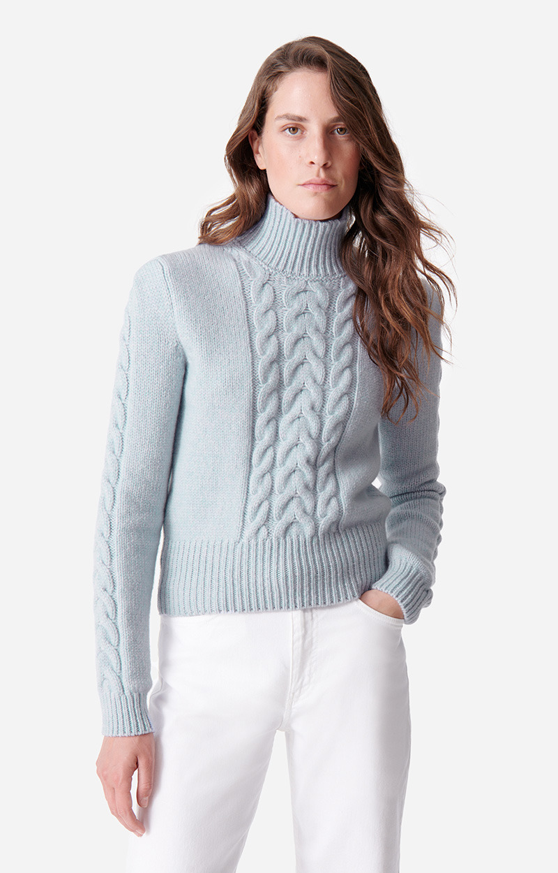 Pull Dabatha En Laine Mérinos Mélangée