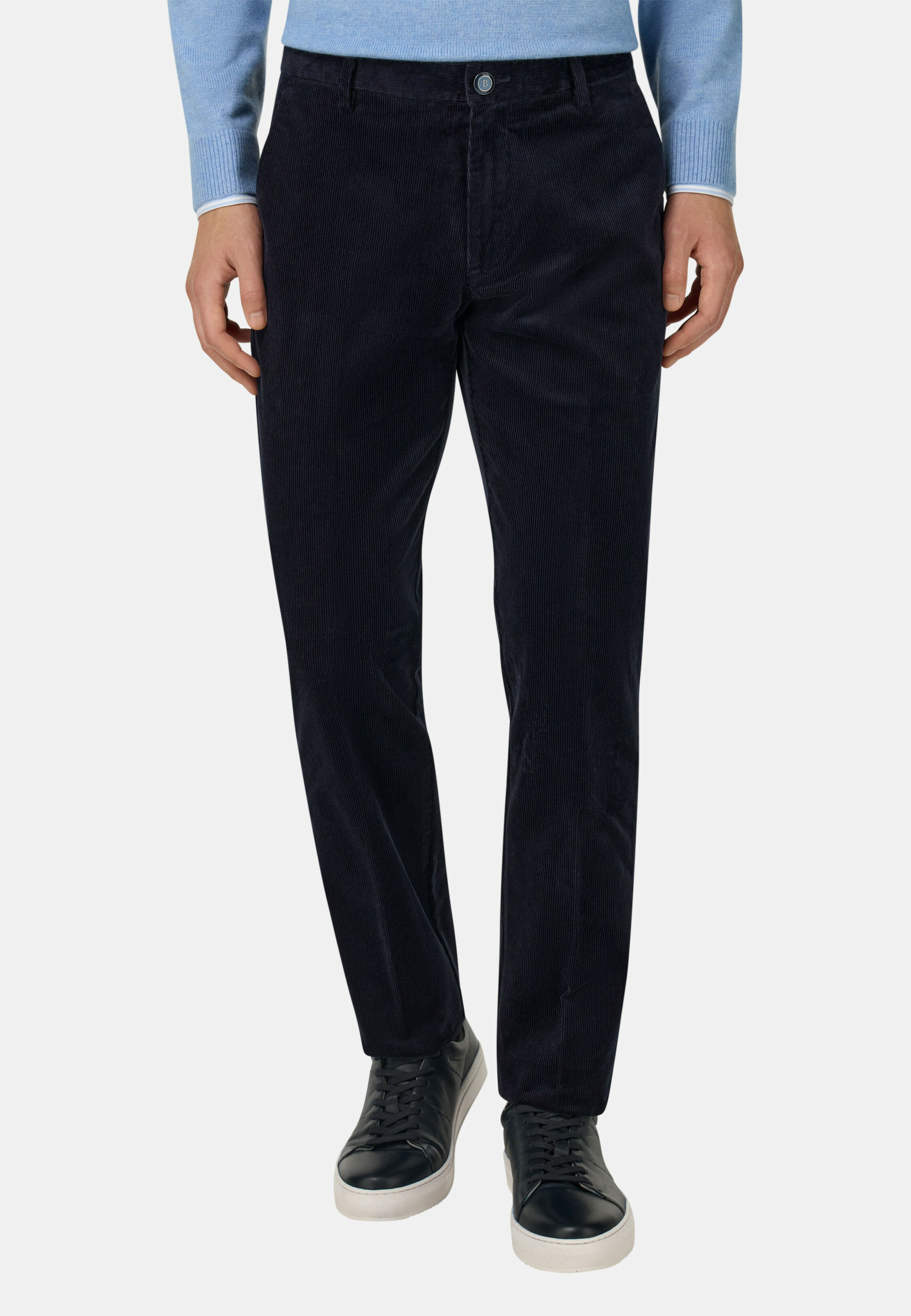 Pantalon en velours Extensible