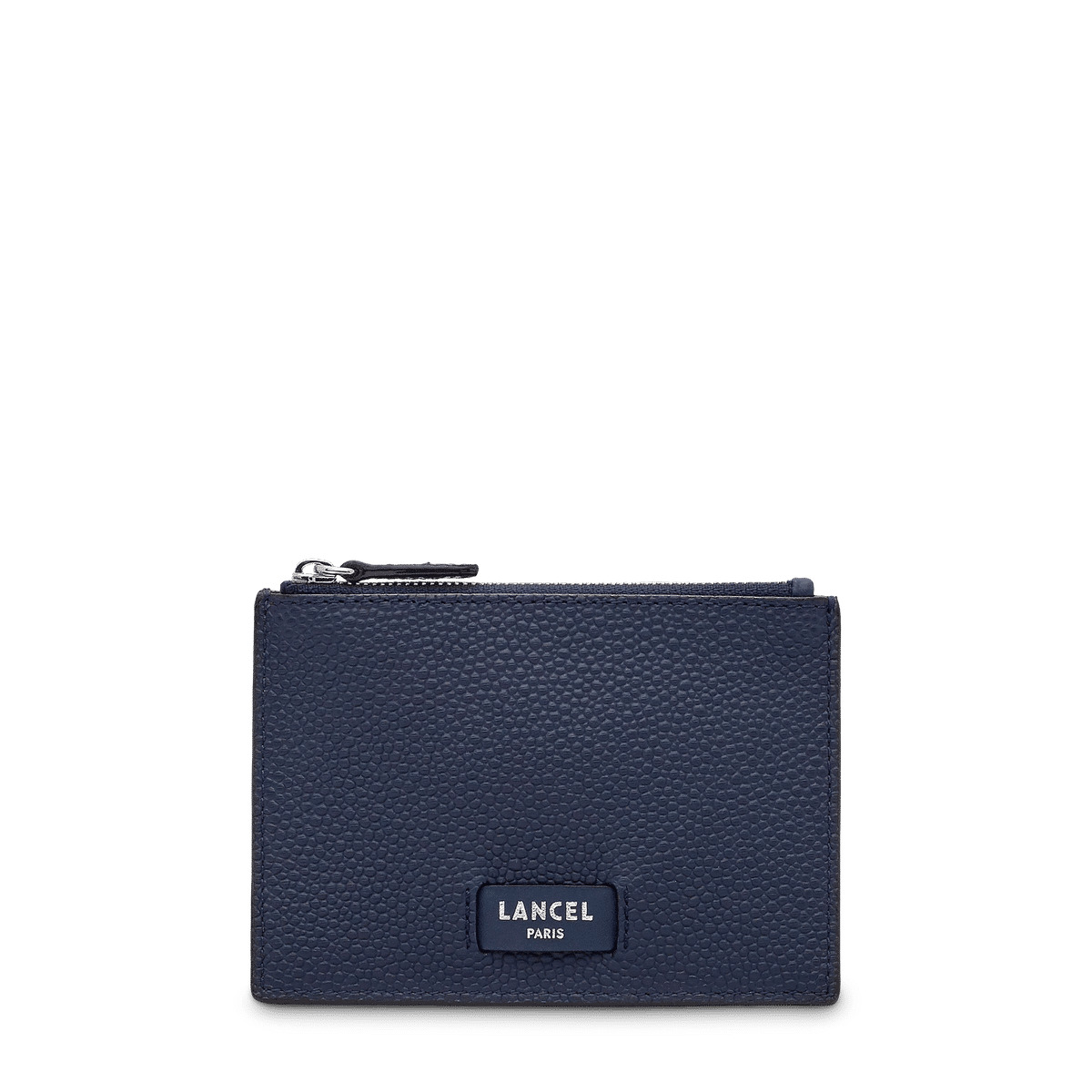 Ninon de Lancel - Porte-cartes zippé L - Grand modèle - Bleu Petrole