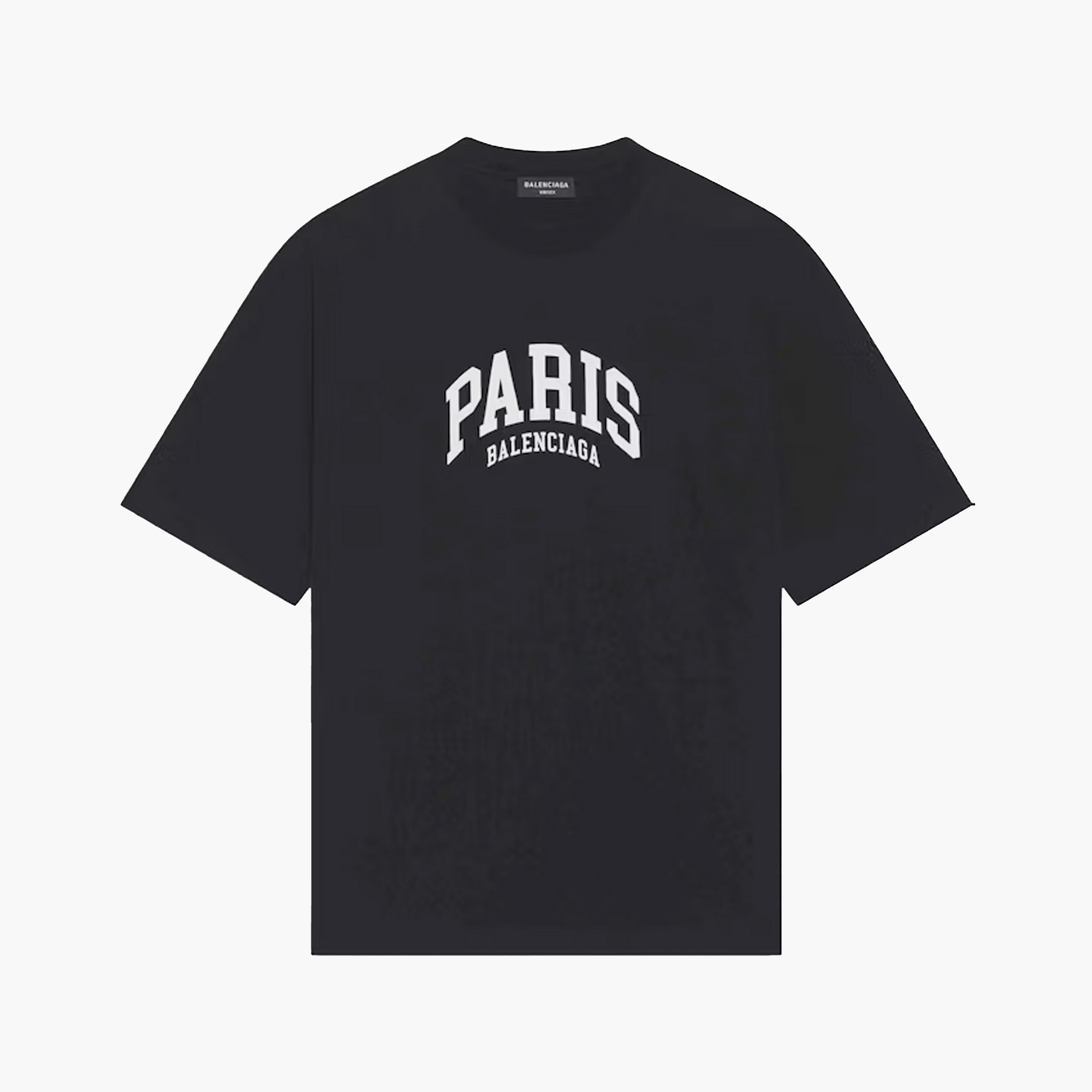 Balenciaga T-Shirt Cities Paris Noir