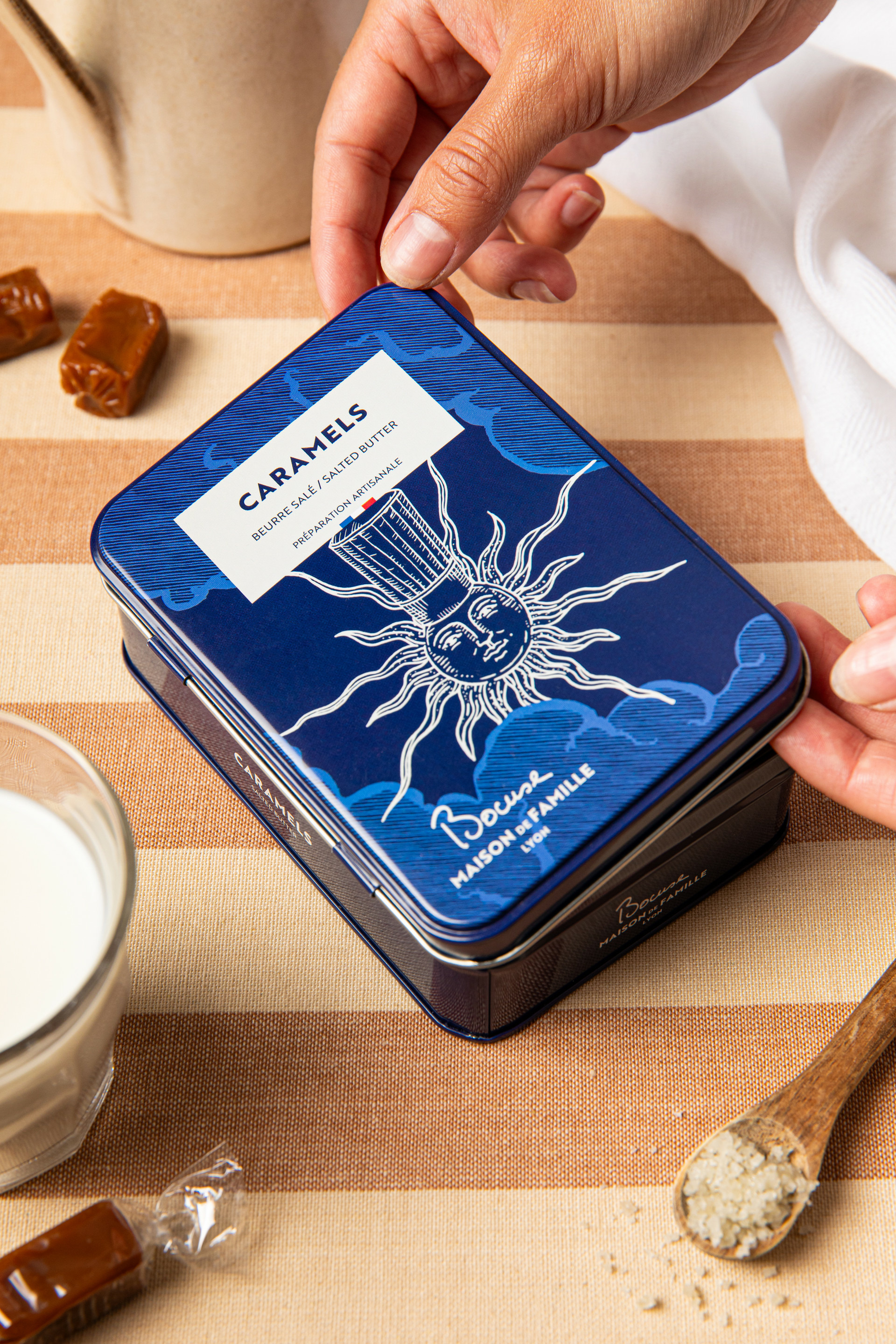 Boîte Métal - Noisette