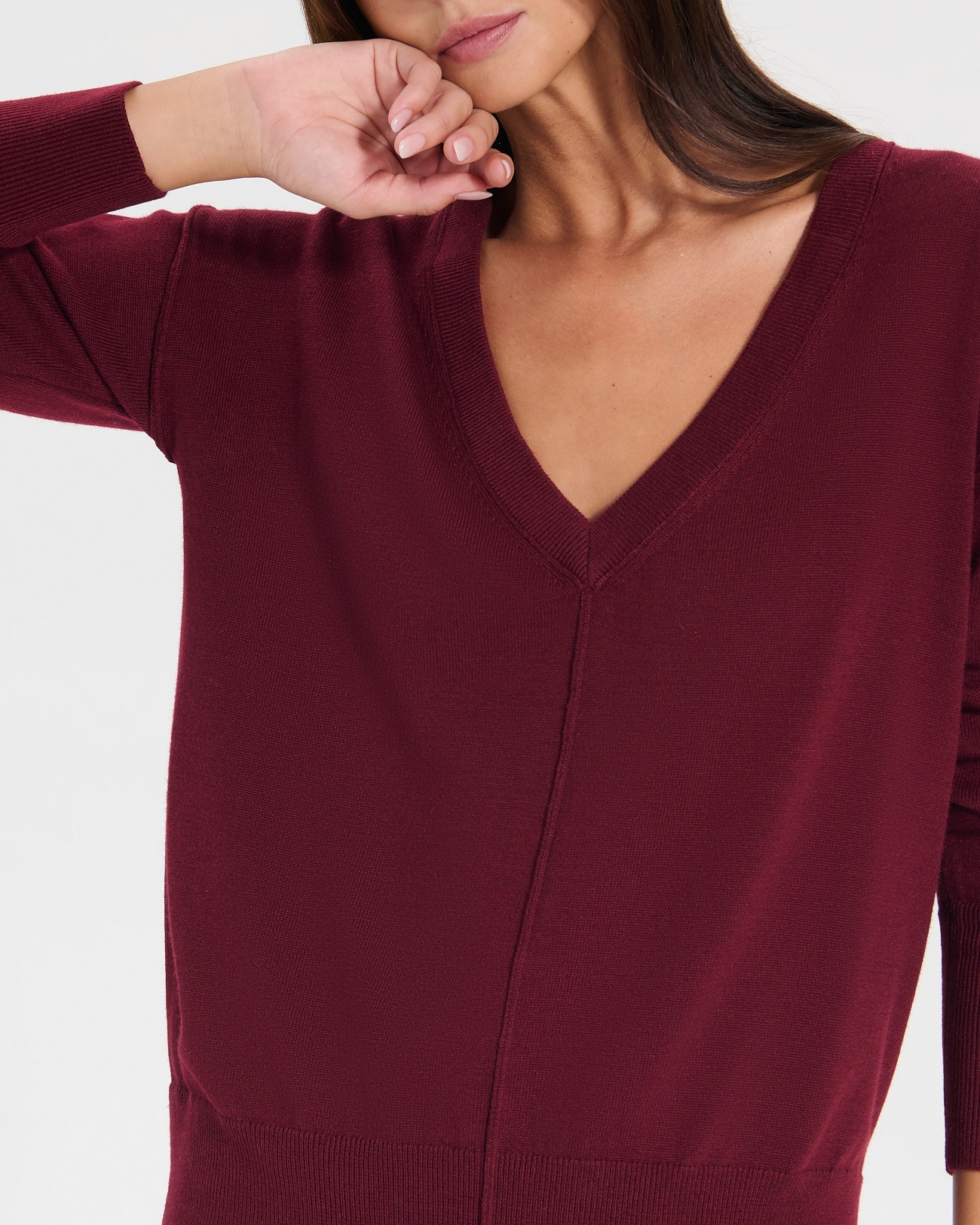 Pull Pucci Bordeaux en Polyamide