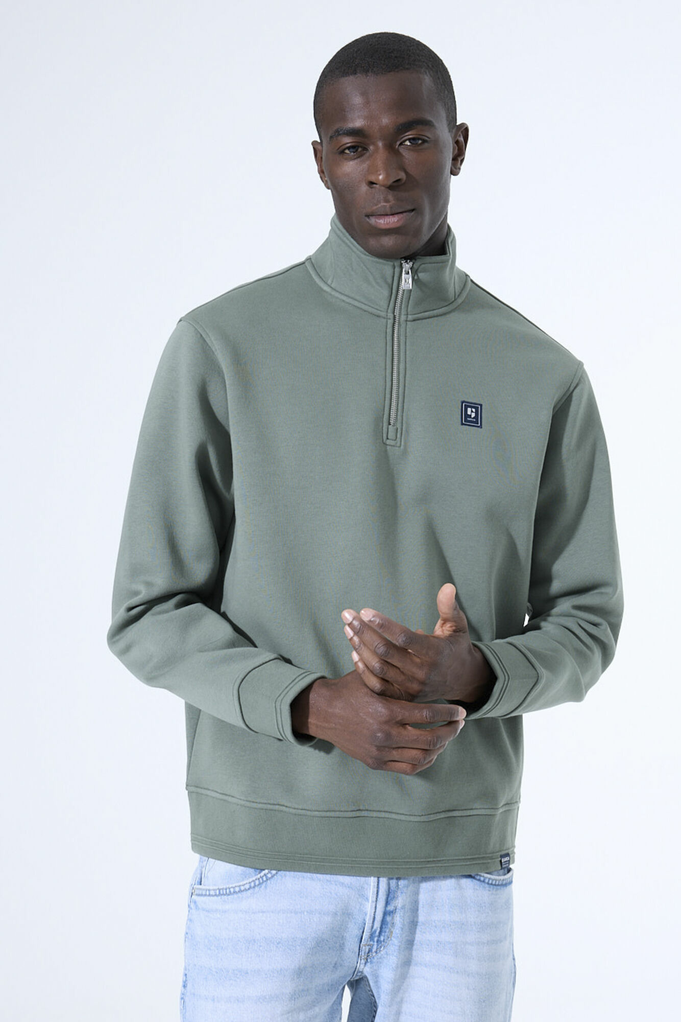 Men Sweater Green