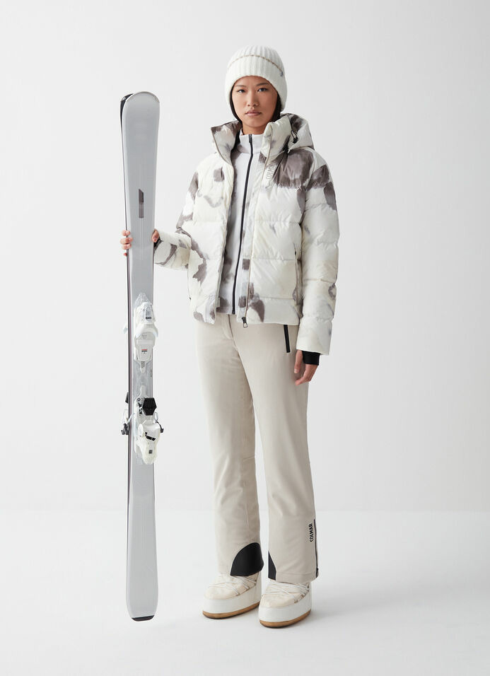 Doudoune de ski extra warm aquarelle