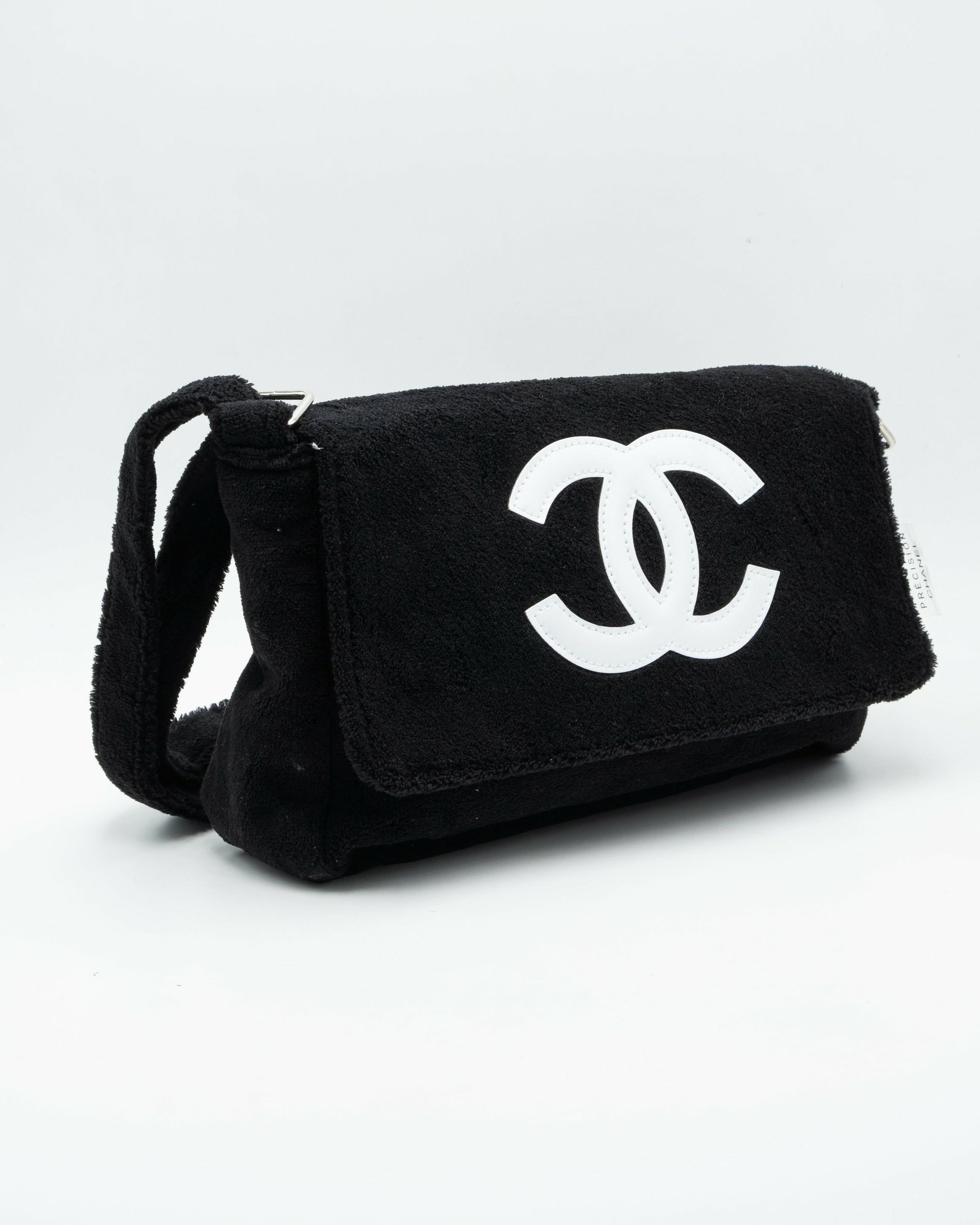 Chanel Sac à Main Plush Precision Messenger Noir