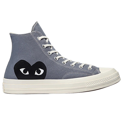 Chuck 70 Cdg Hi Steel Gray/Egret/Black