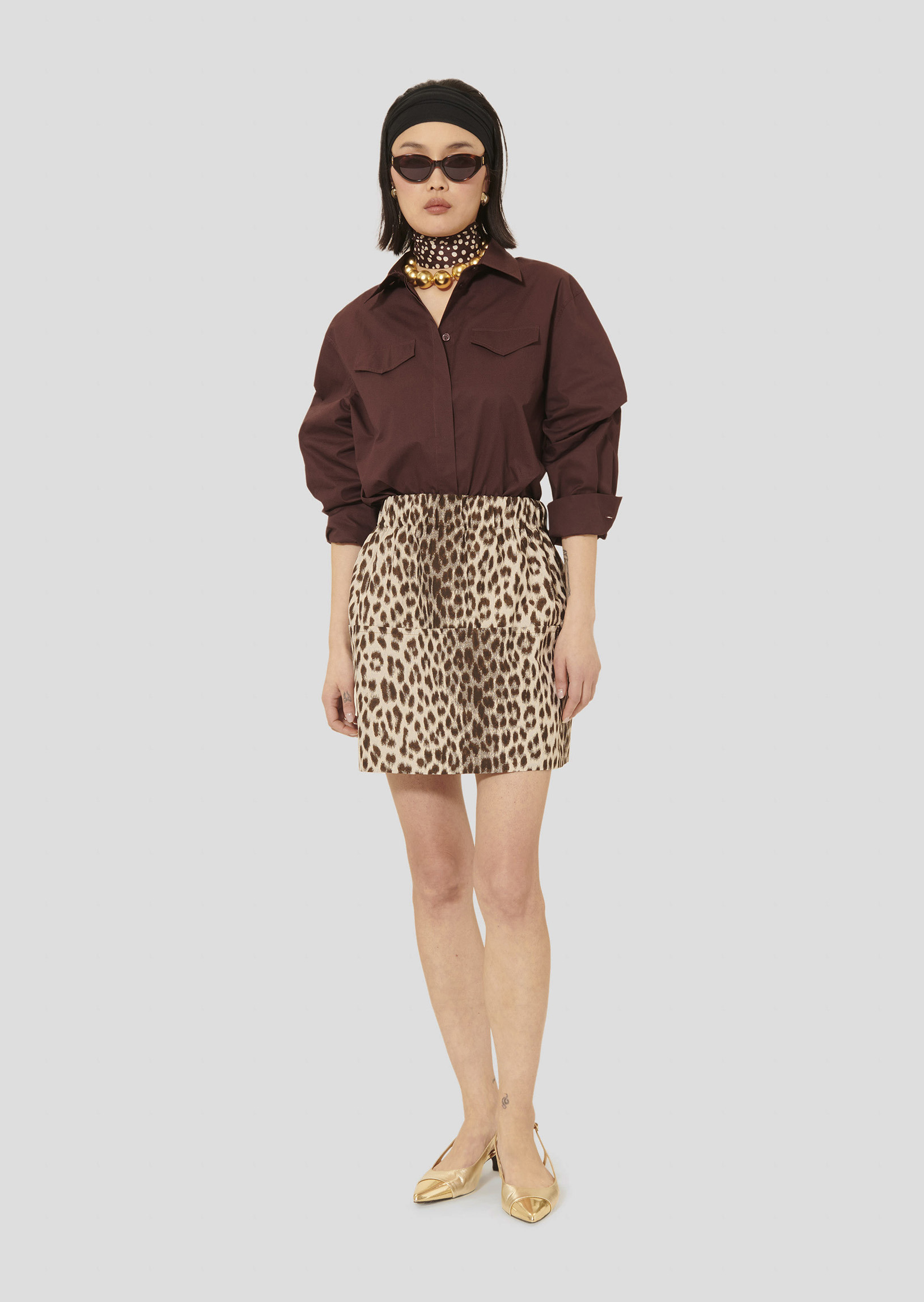 Chemise Carlotta-Figue en Coton