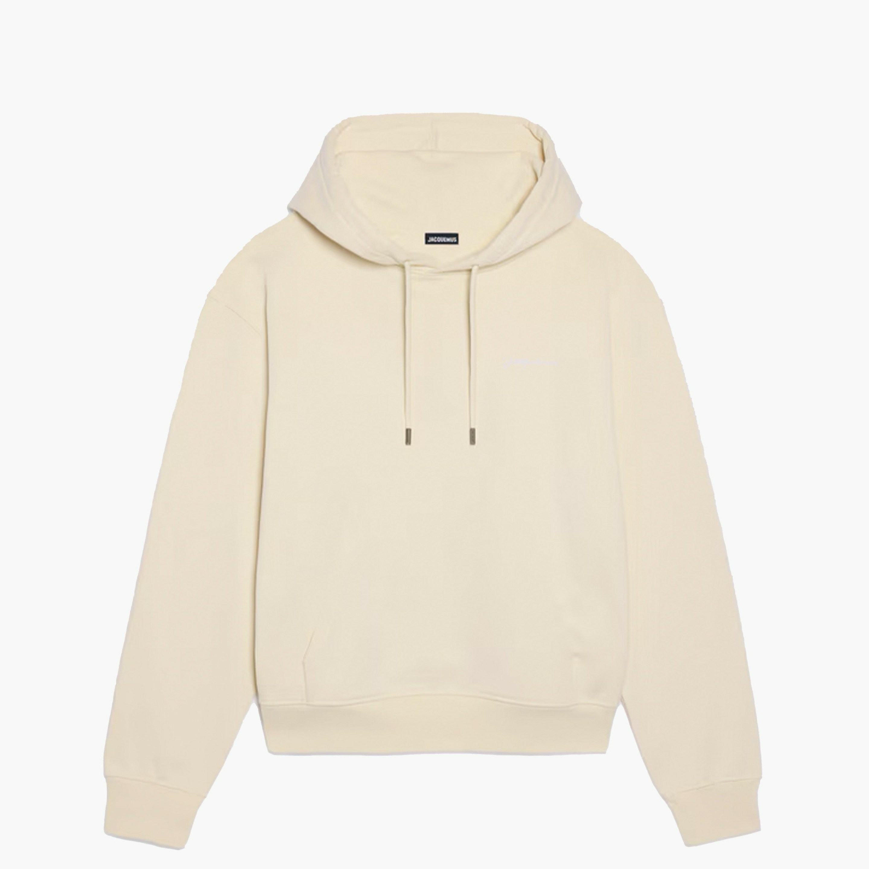 Jacquemus Hoodie Le Sweatshirt Brodé Beige