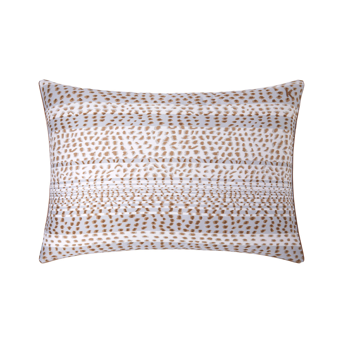Kenzo - Taie d'oreiller en satin de coton, K Wildcat