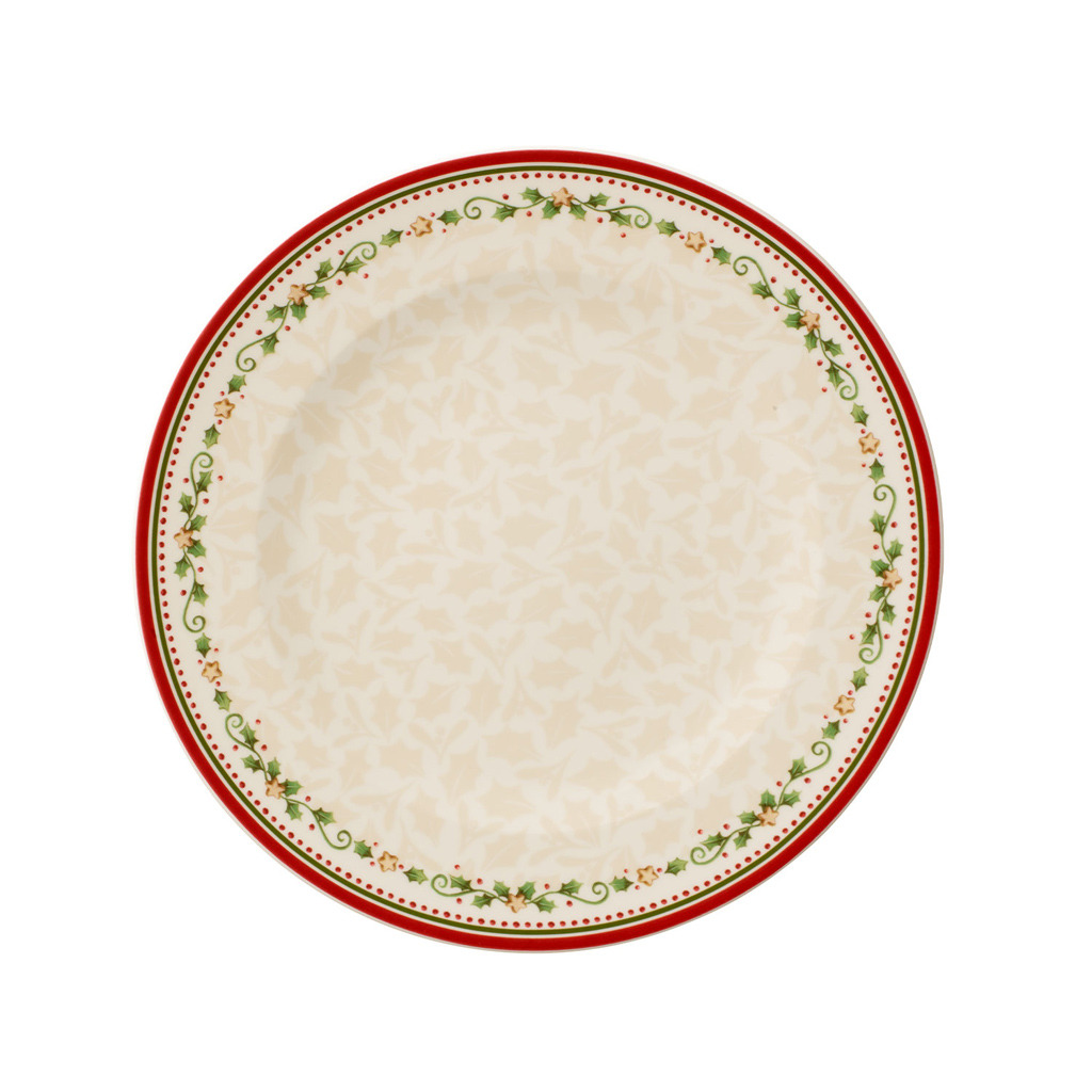 Winter Bakery Delight assiette plate motif étoile filante