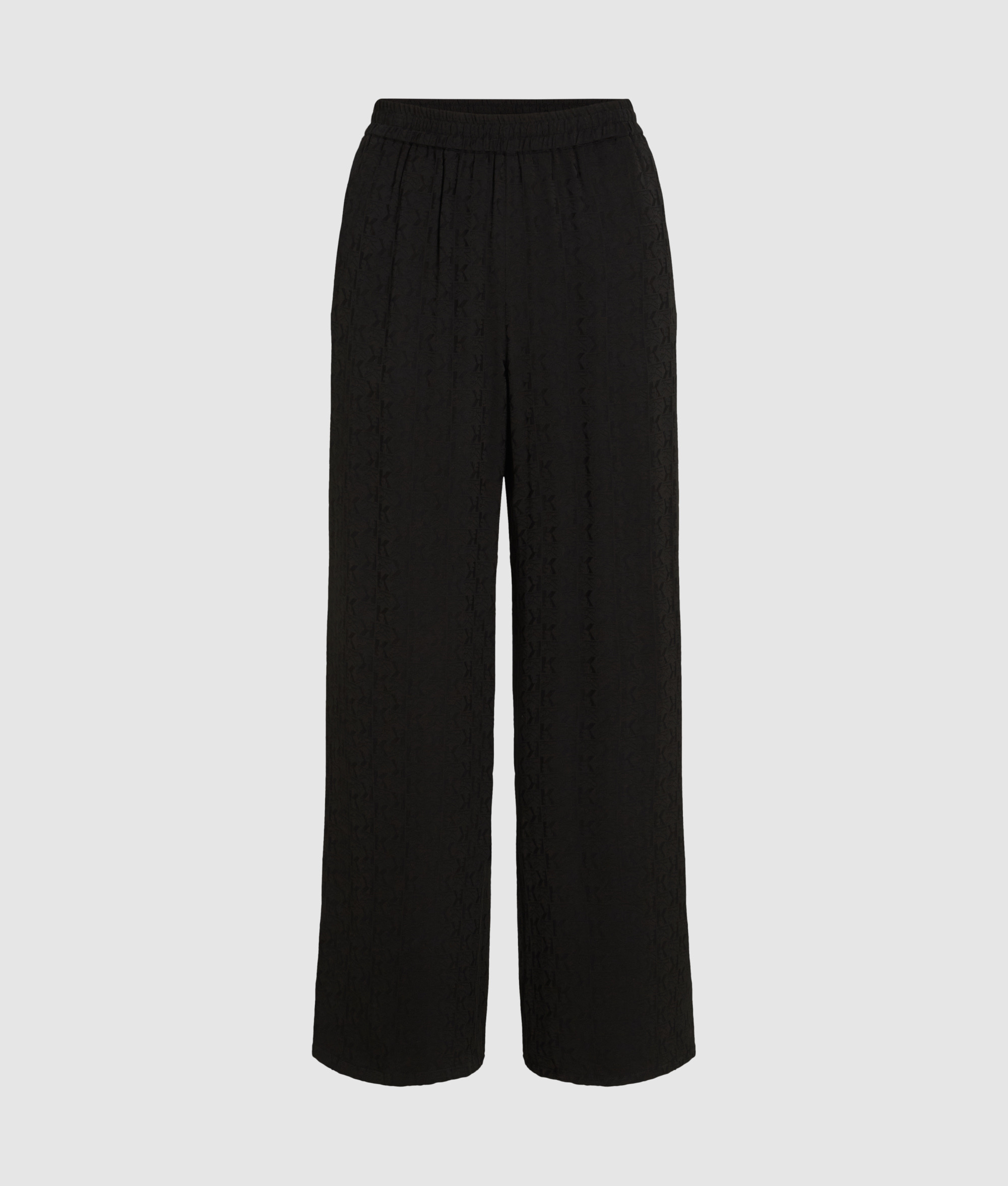 K JACQUARD FLUID PANTS