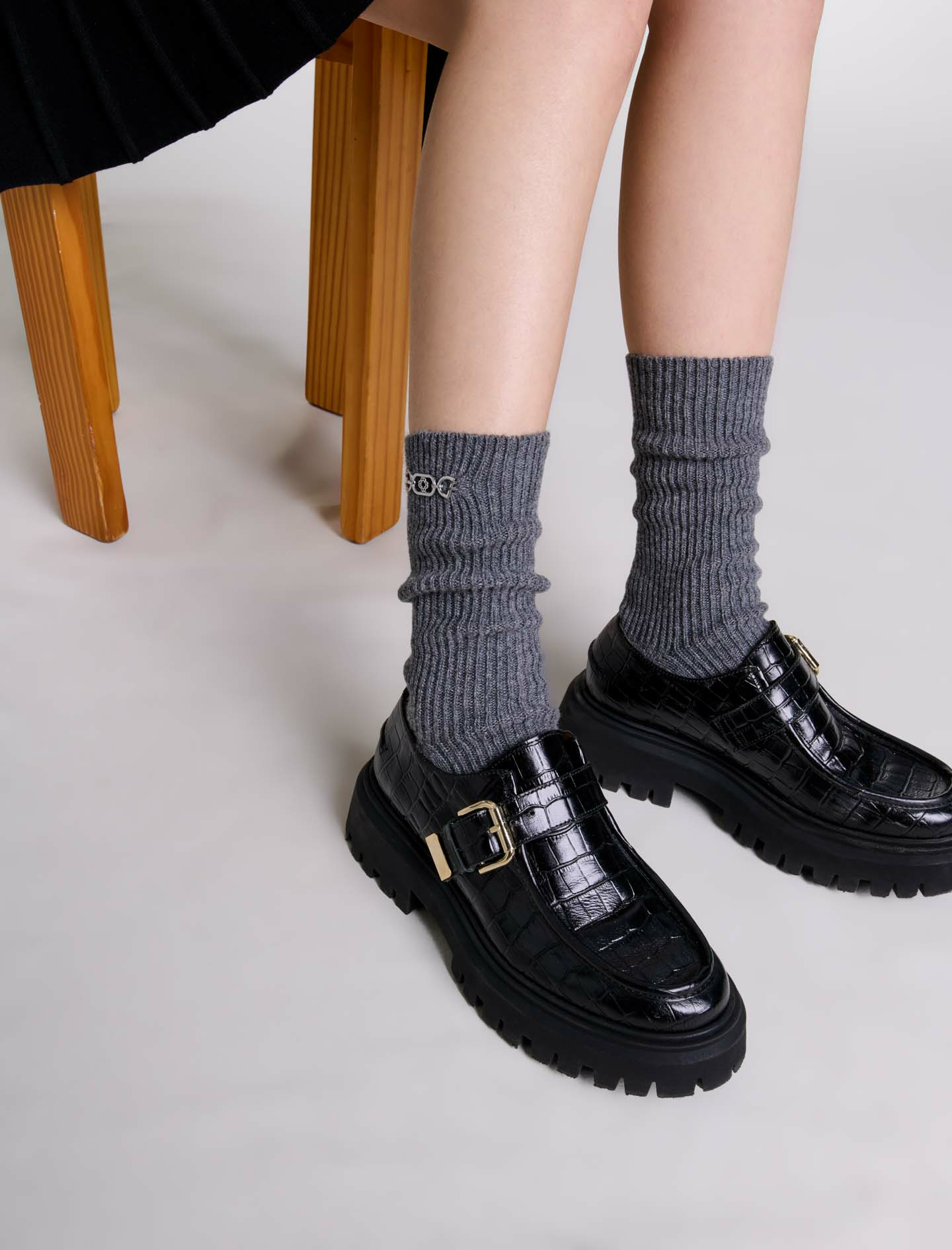 Chaussettes en mix laine