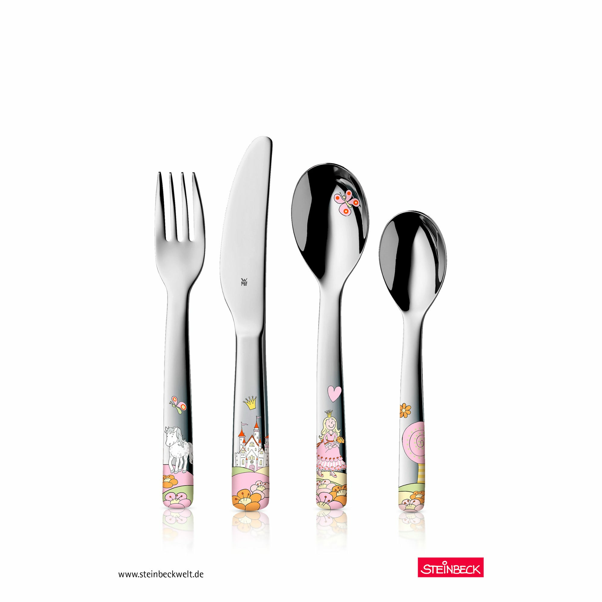 Ensemble de couverts pour enfants Princesse Anneli 4 pièces