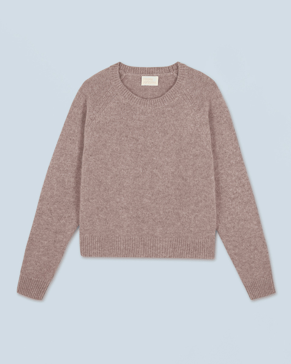 Pull Col Rond Raglan