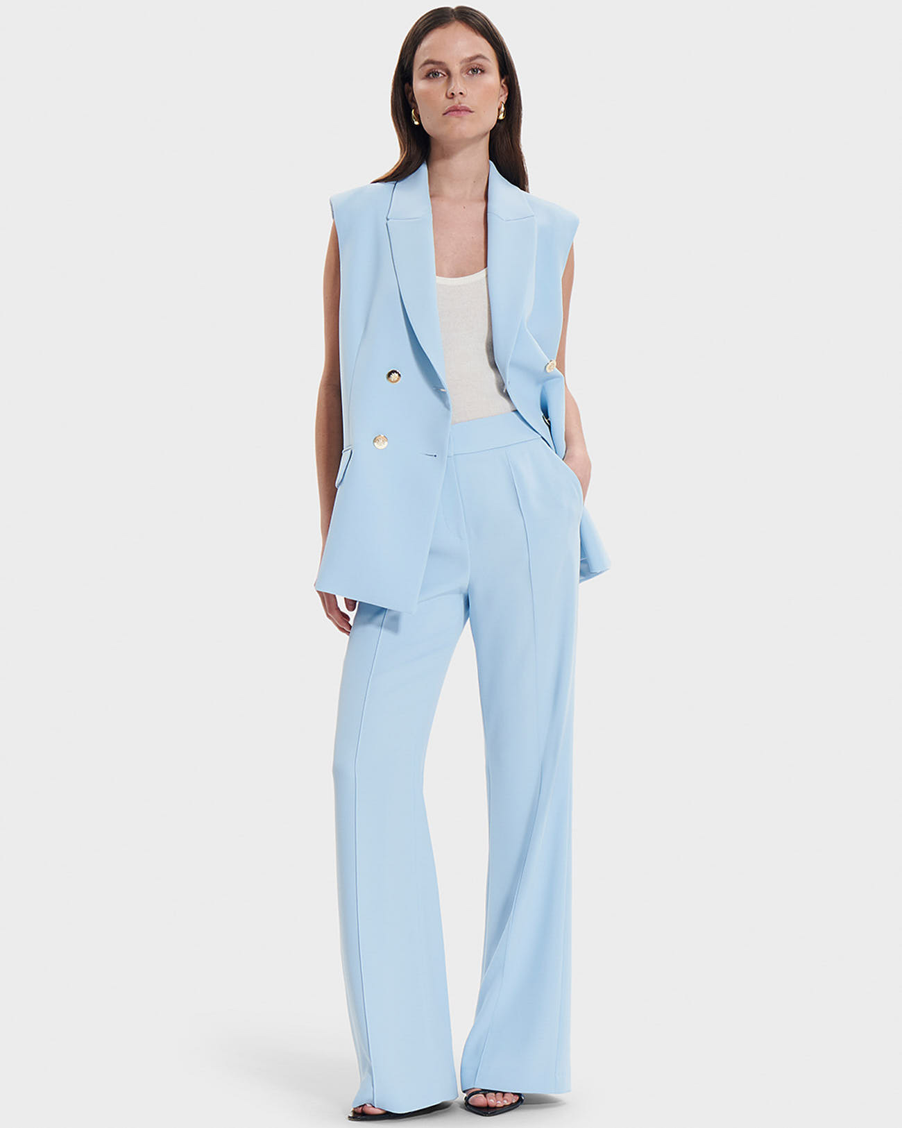 Veste Vaasa Bleu Ciel en Polyester