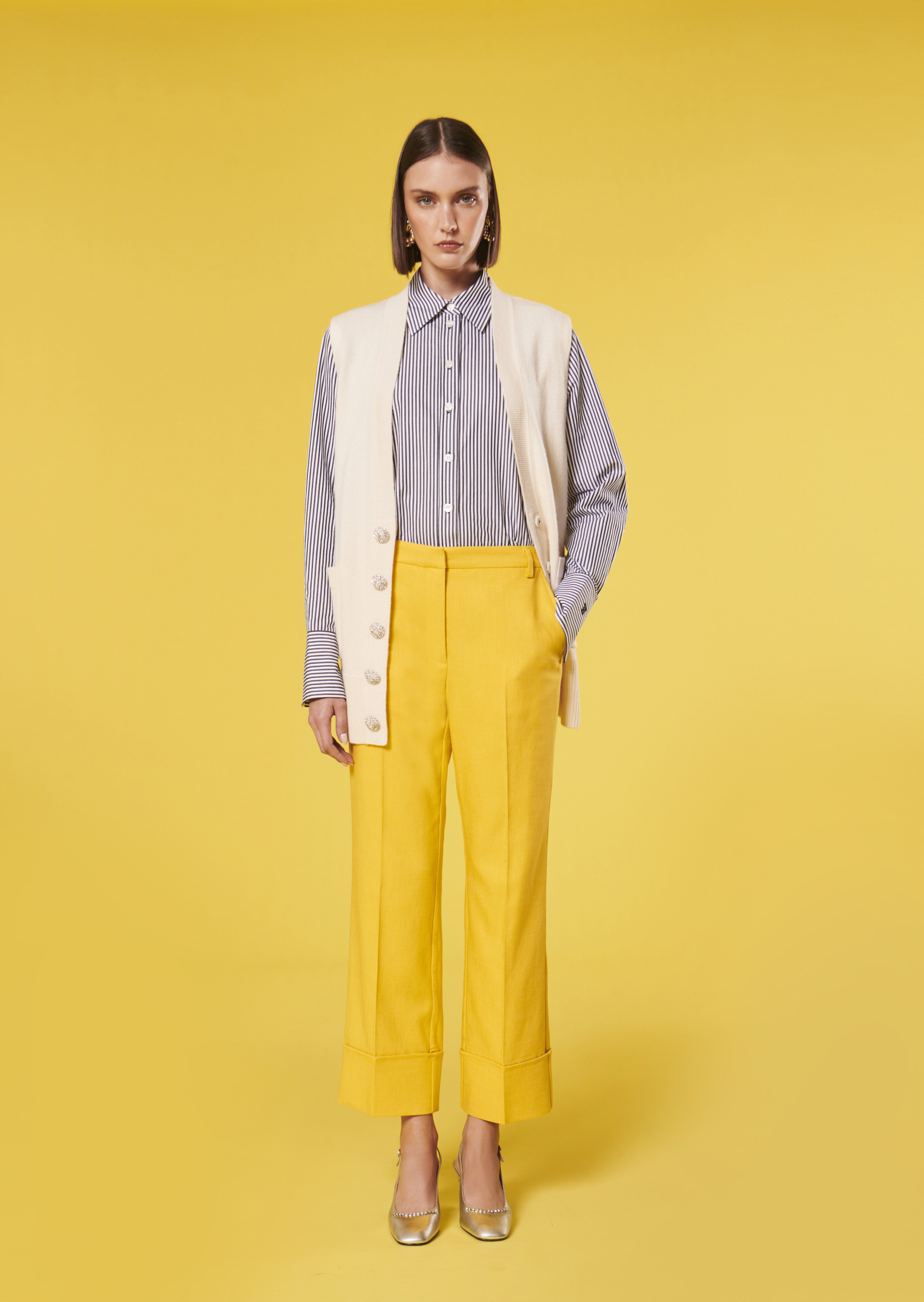Pantalon Pierre-Jaune en Viscose
