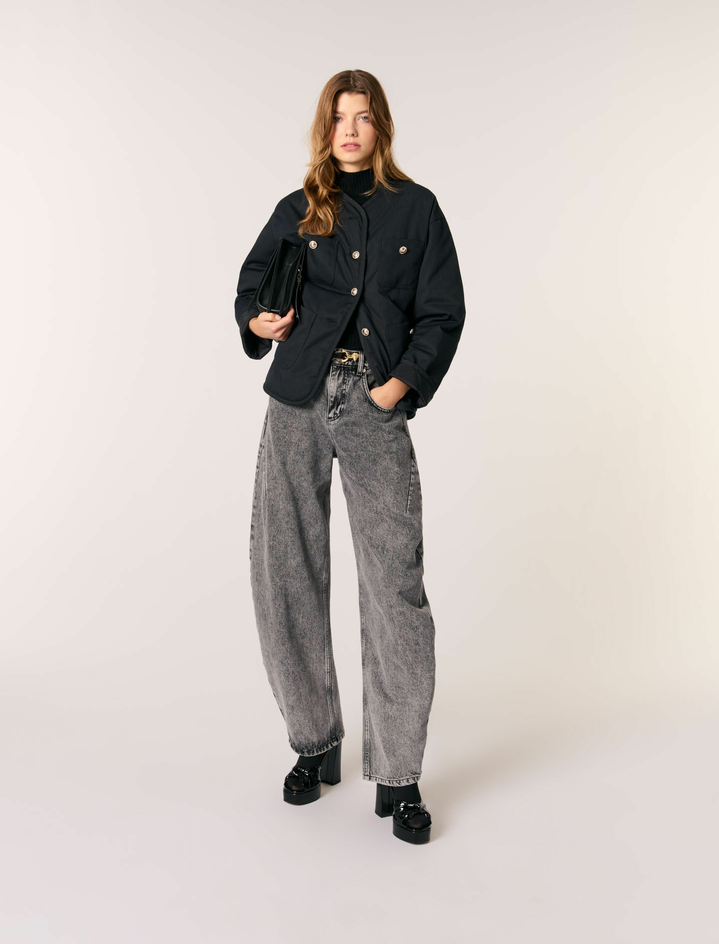 Manteau matelassé réversible