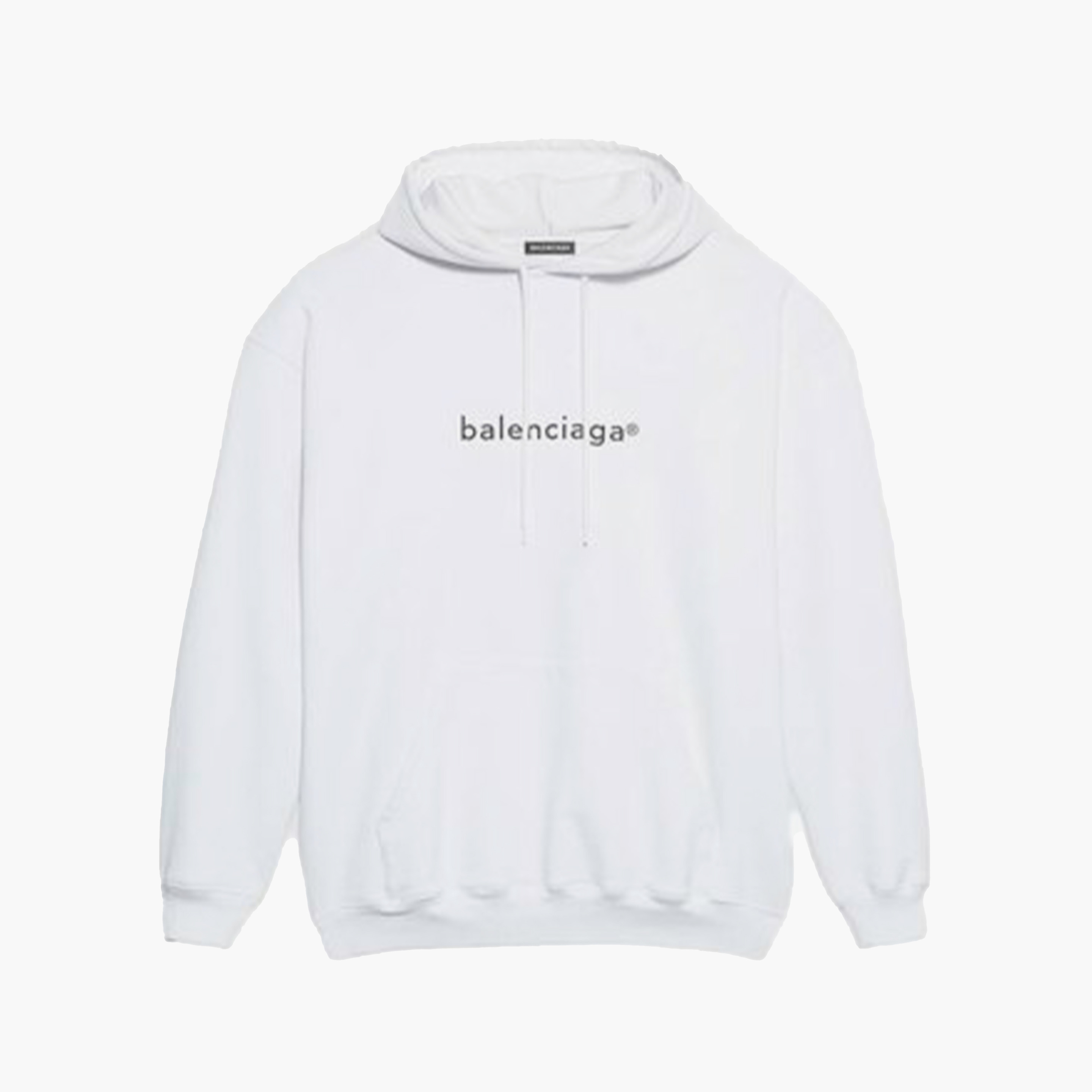 Balenciaga Hoodie Copyright Blanc
