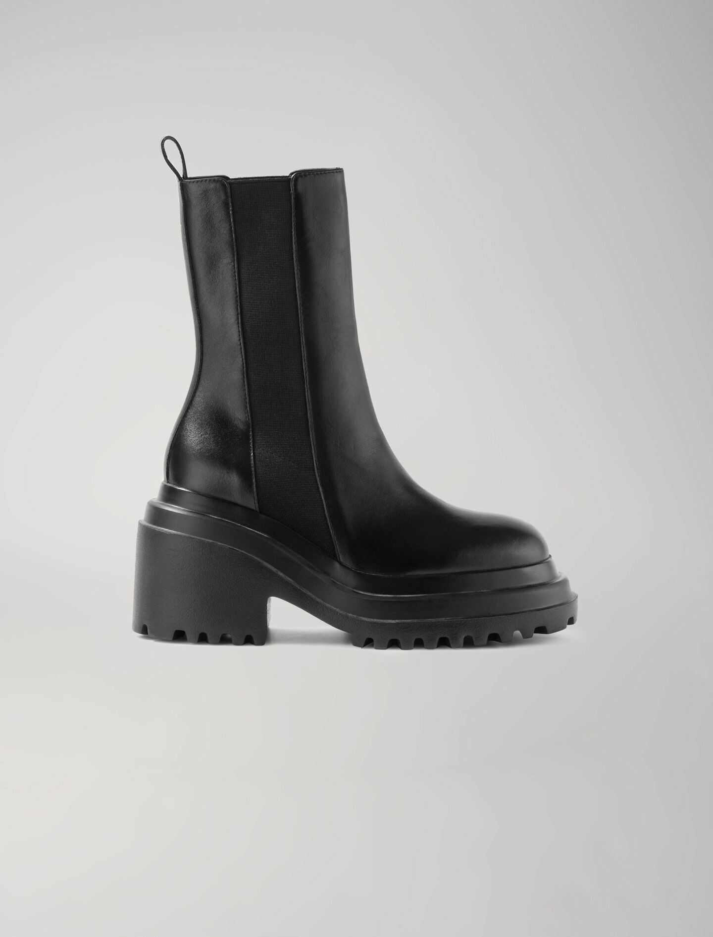 Bottines en cuir