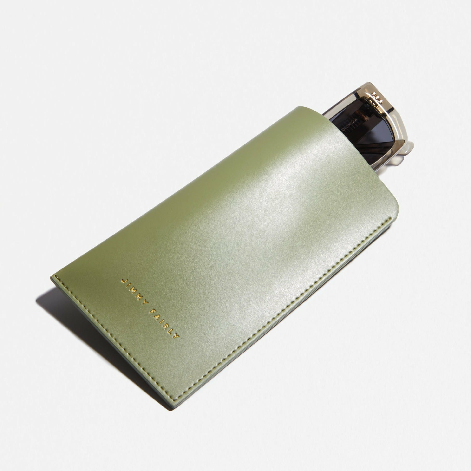 ETUI SOUPLE VERT OLIVE