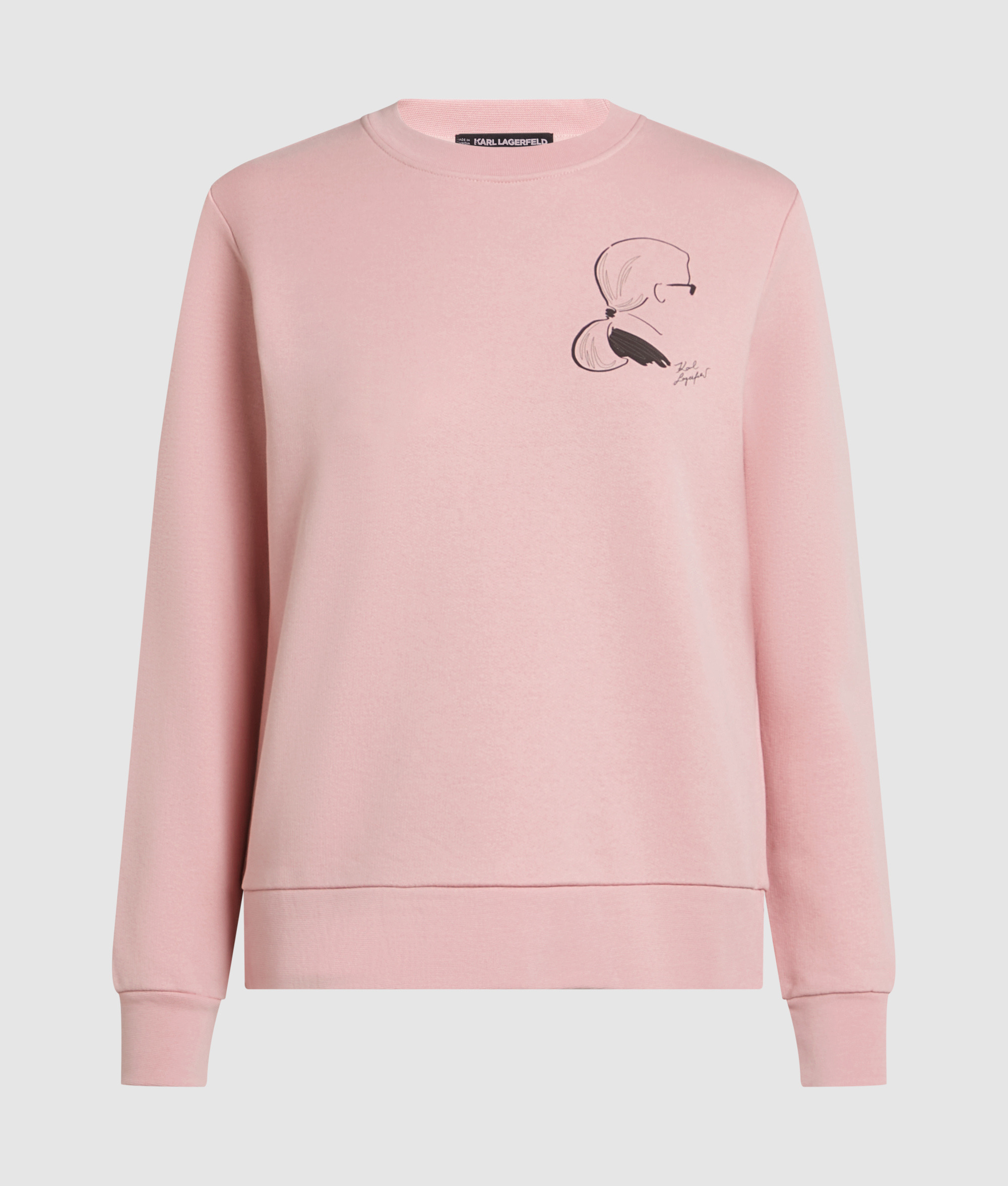 SKETCH CAMEO PRINT SWEATSHIRT