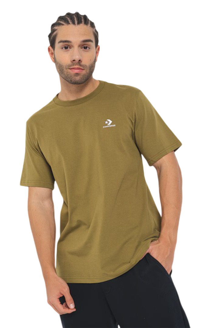 Star Chev Emb Tee Lakeside Blue