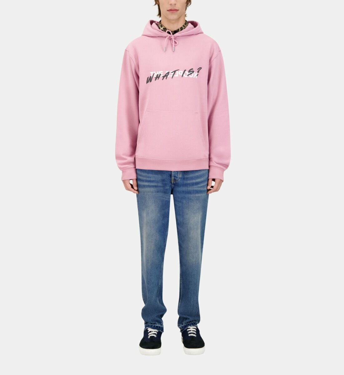 Sweatshirt À Capuche What Is Lilas Homme