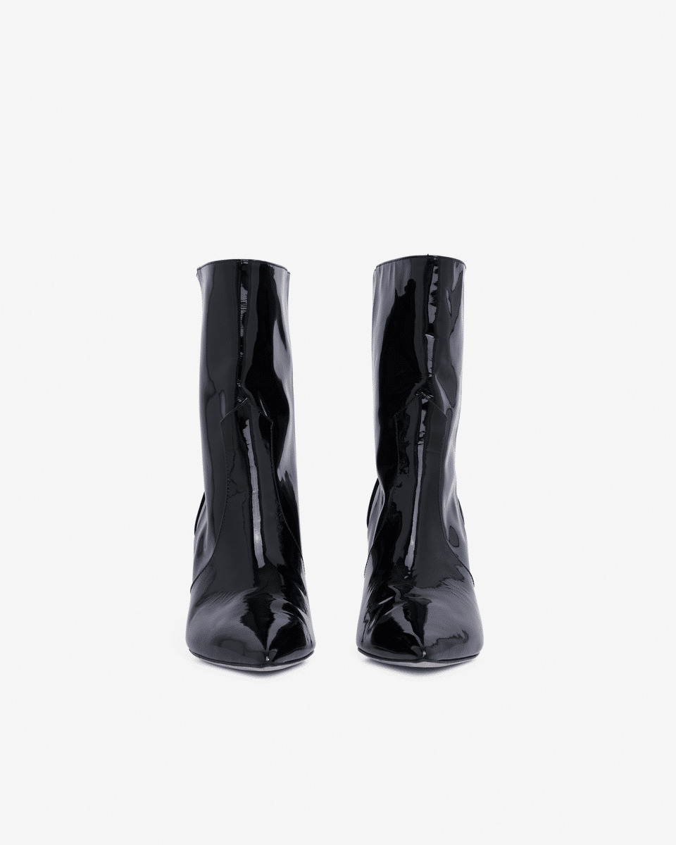 Bottines En Cuir Verni Davy Match