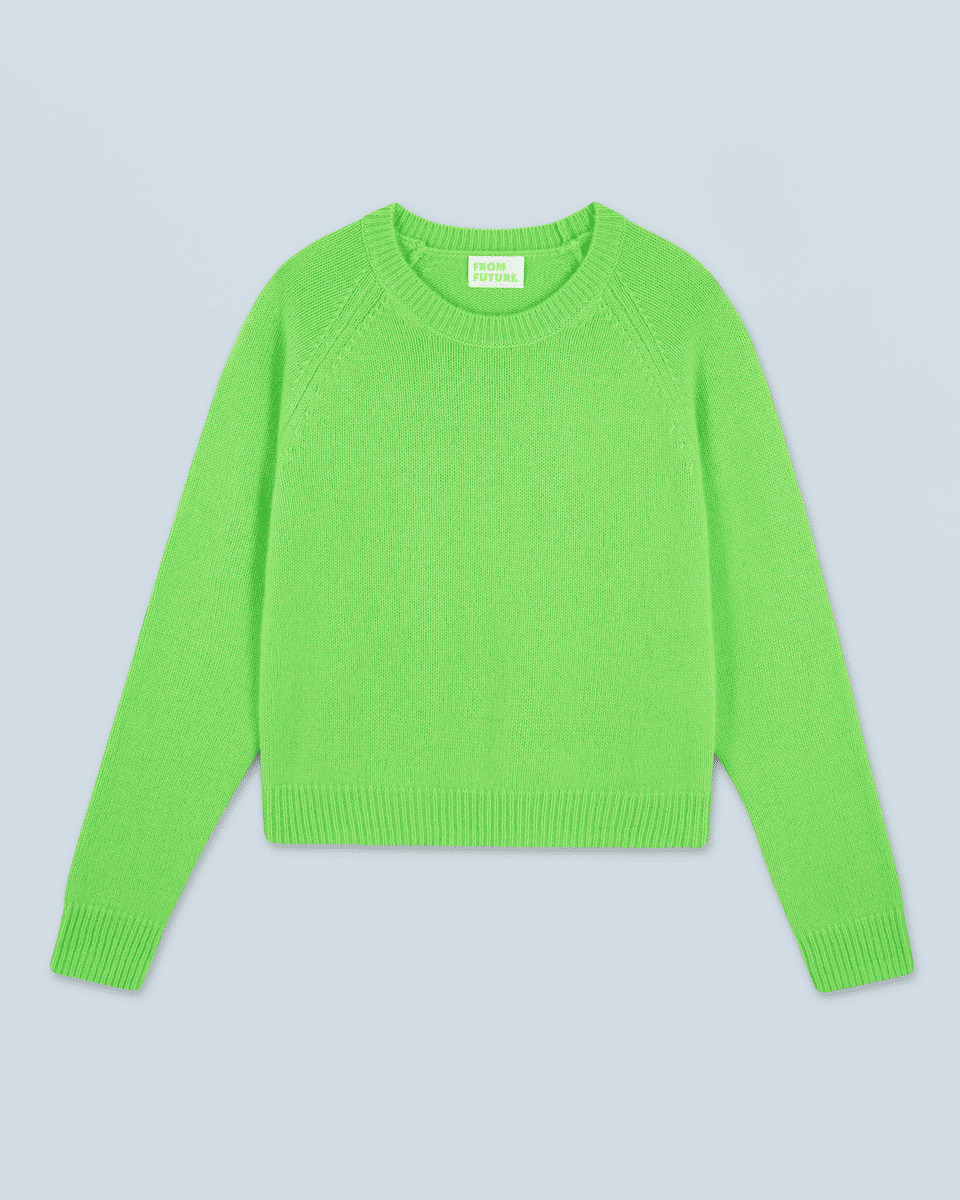 Pull Col Rond Raglan