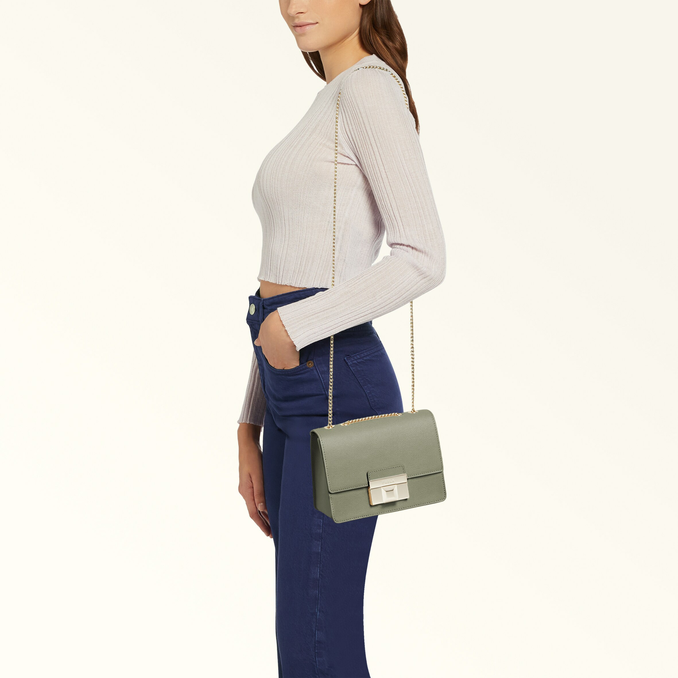VENERE MINI CROSSBODY - VITELLO ANDROMEDA