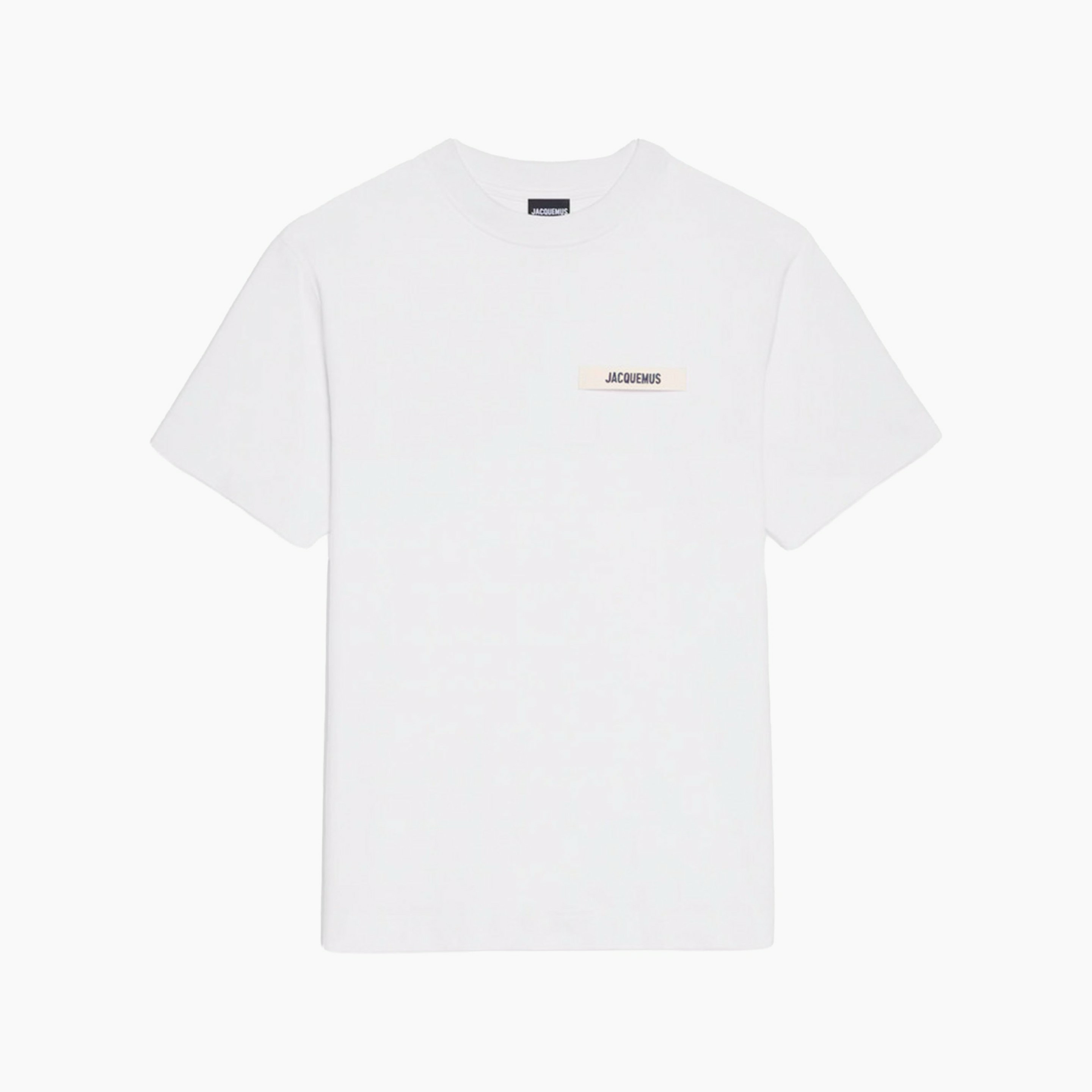 Jacquemus T-Shirt Gros Grain Blanc