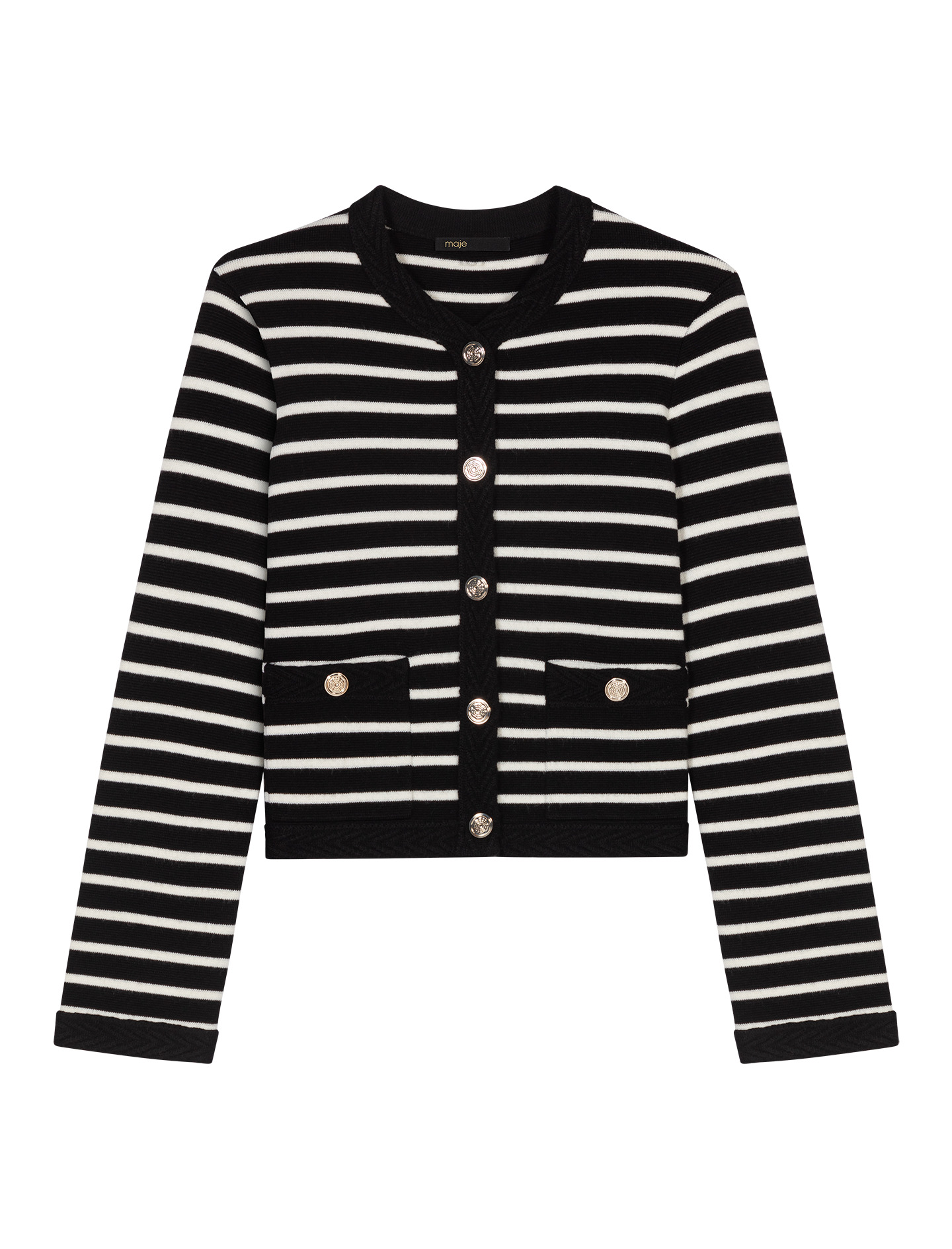 Cardigan à rayures