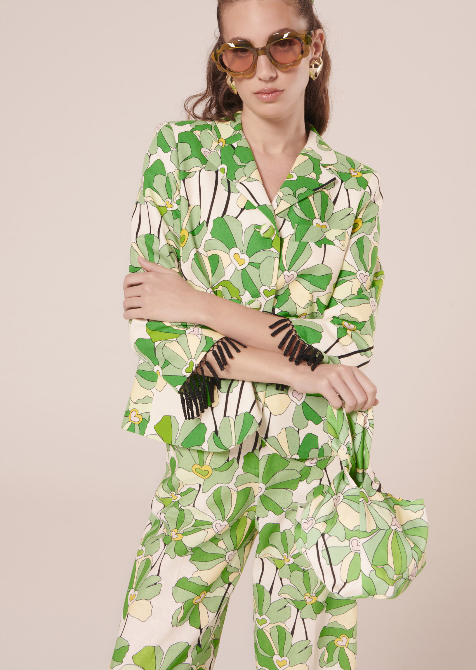 Veste Valensole-Vert en Lin