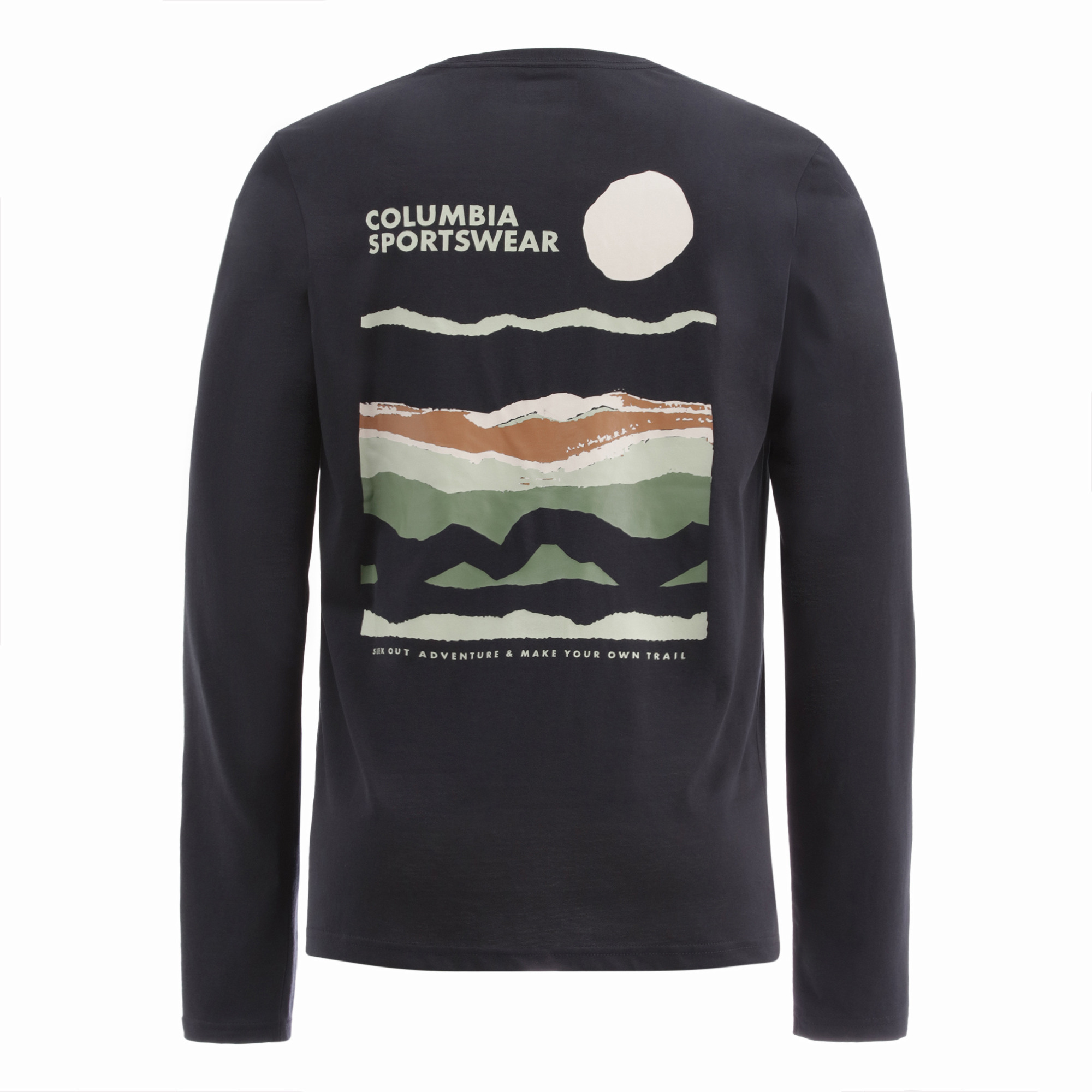 Timberview Trail FS Graphic LS Noir