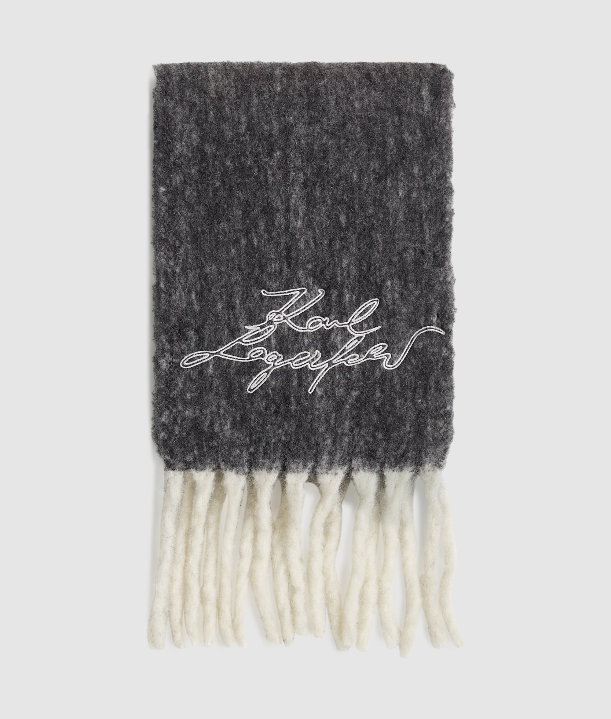 K/KONTRAST KNIT SCARF