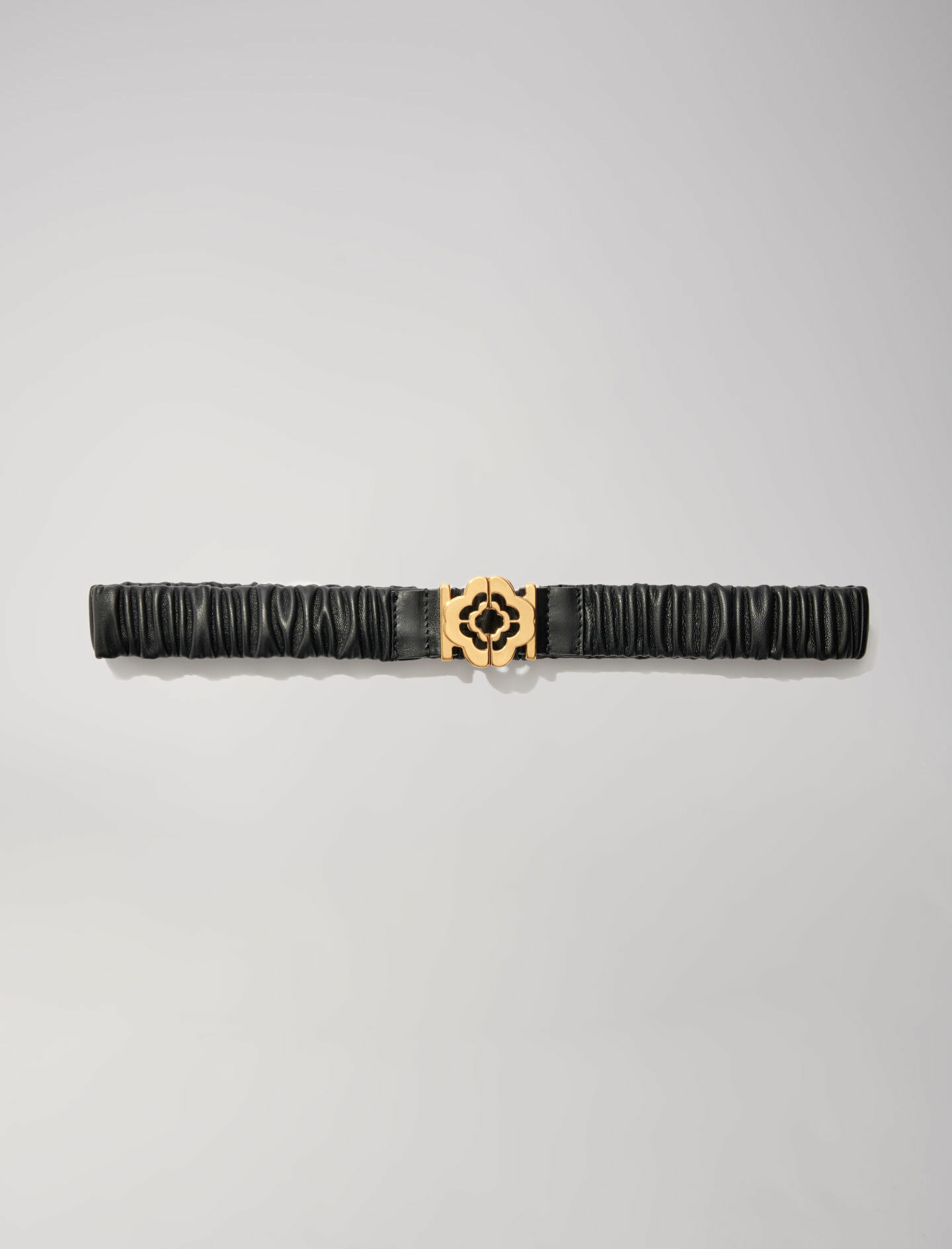 Ceinture en cuir élastique