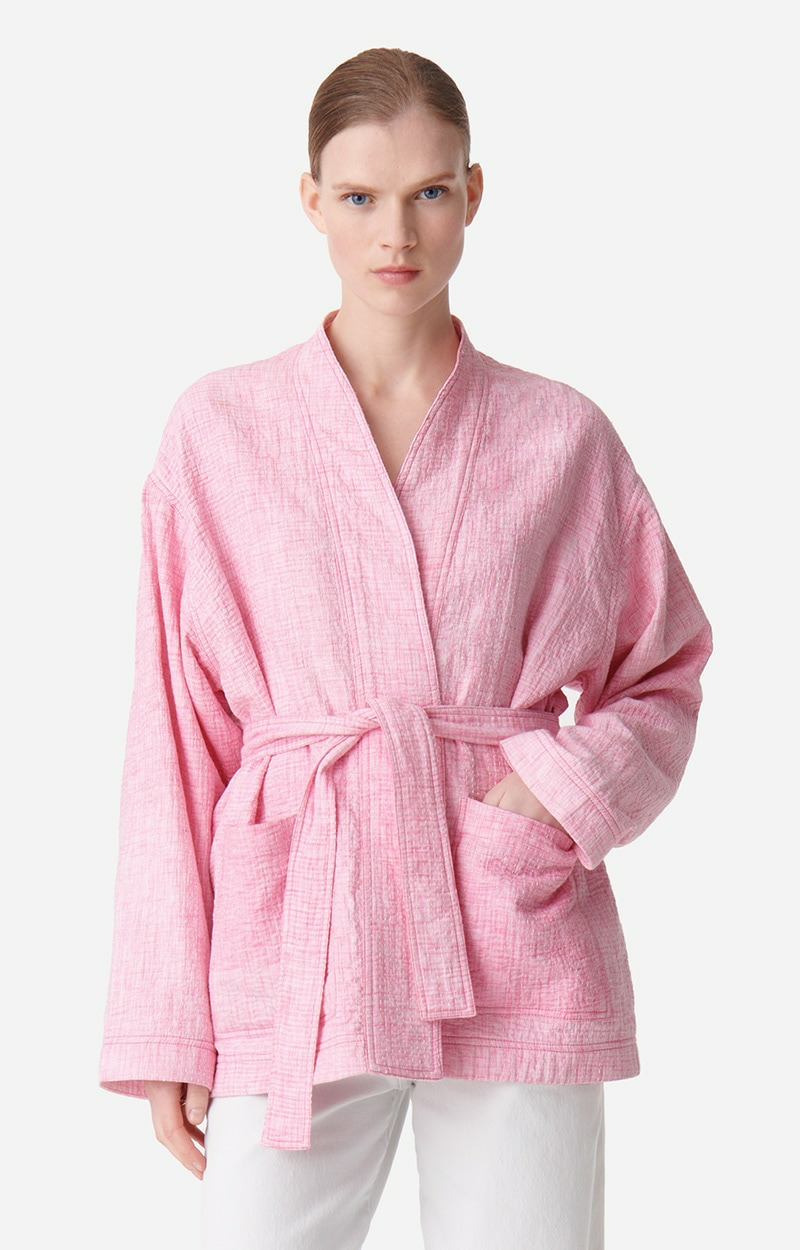 Kimono Cacao 100% coton