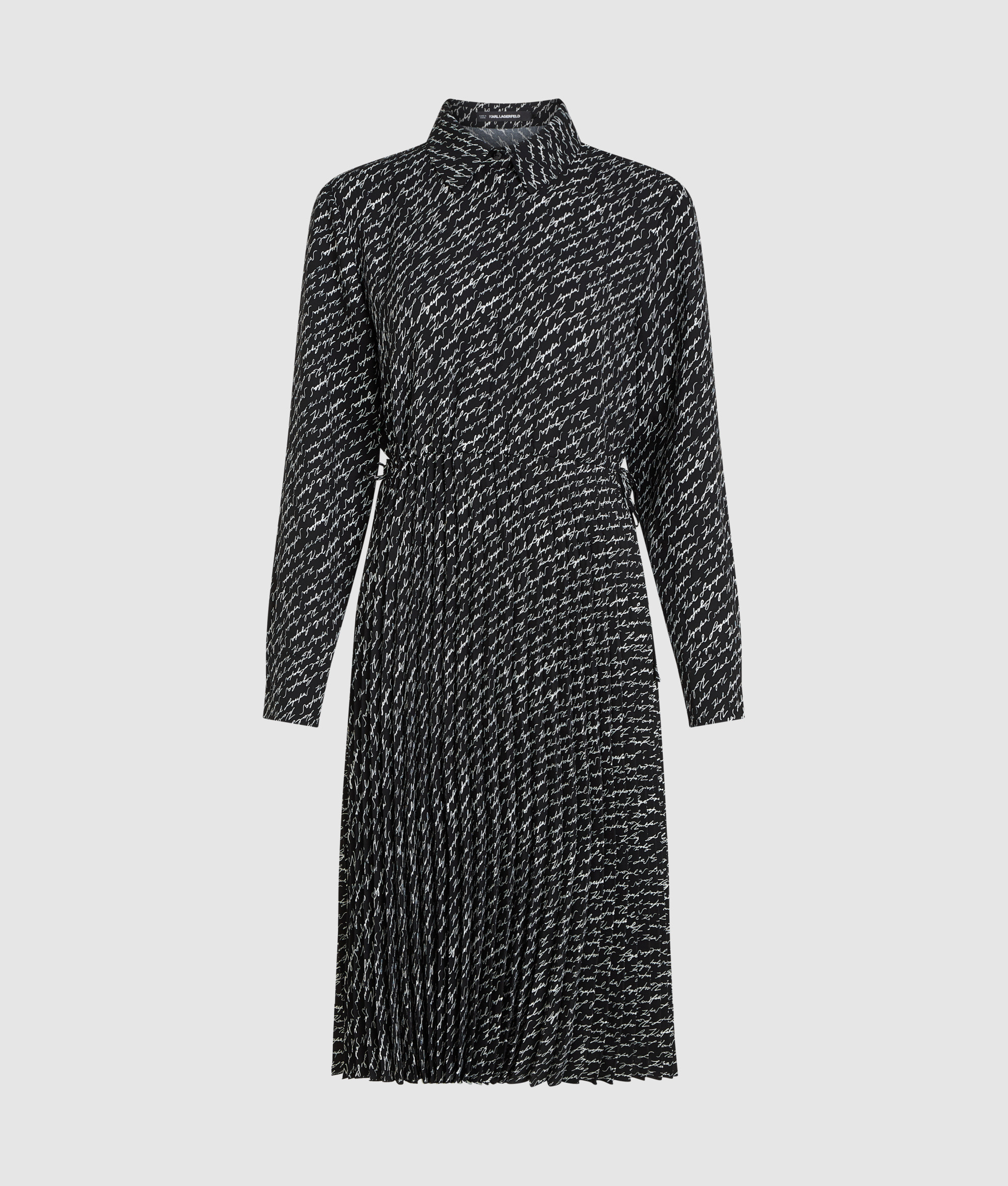 SIGNATURE AOP MIDI DRESS