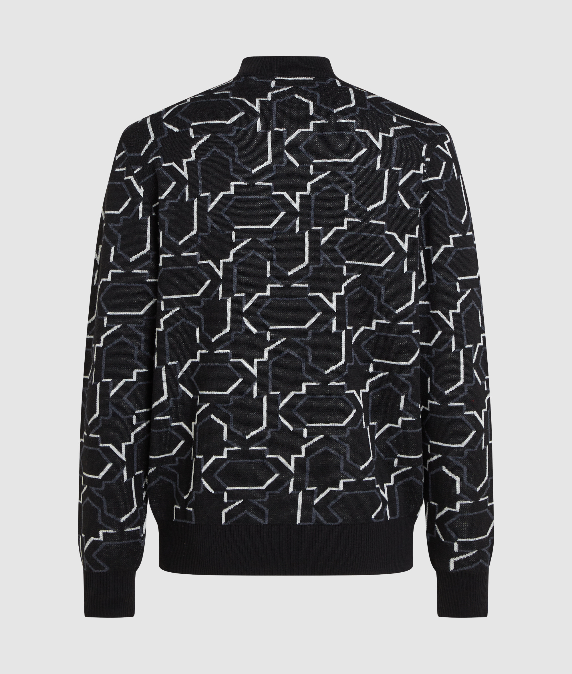 JACQUARD LOGO SWEATER