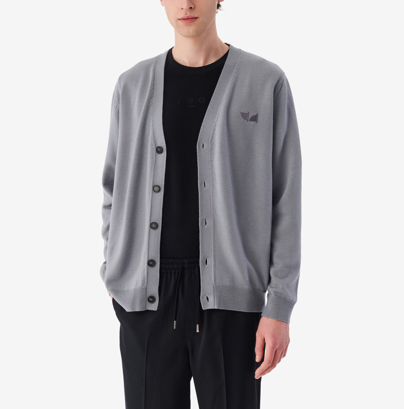 Gilet En Laine Logo Iro Sonni