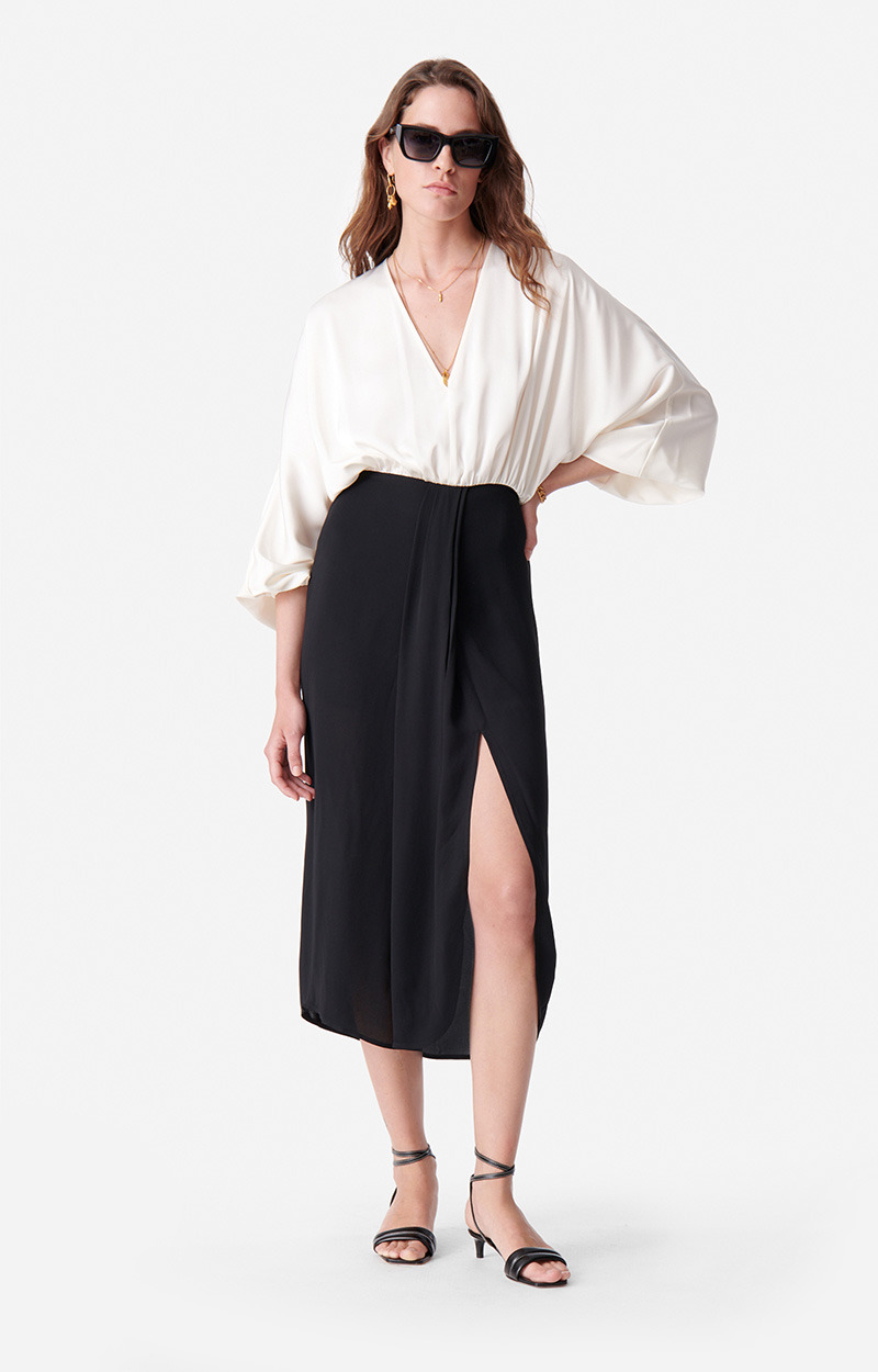 Robe Dalila En Viscose Mélangée