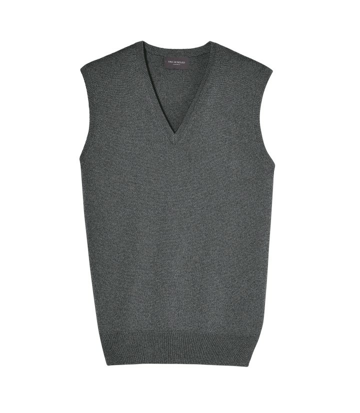 Pull col V sans manches - Homme - LOUP