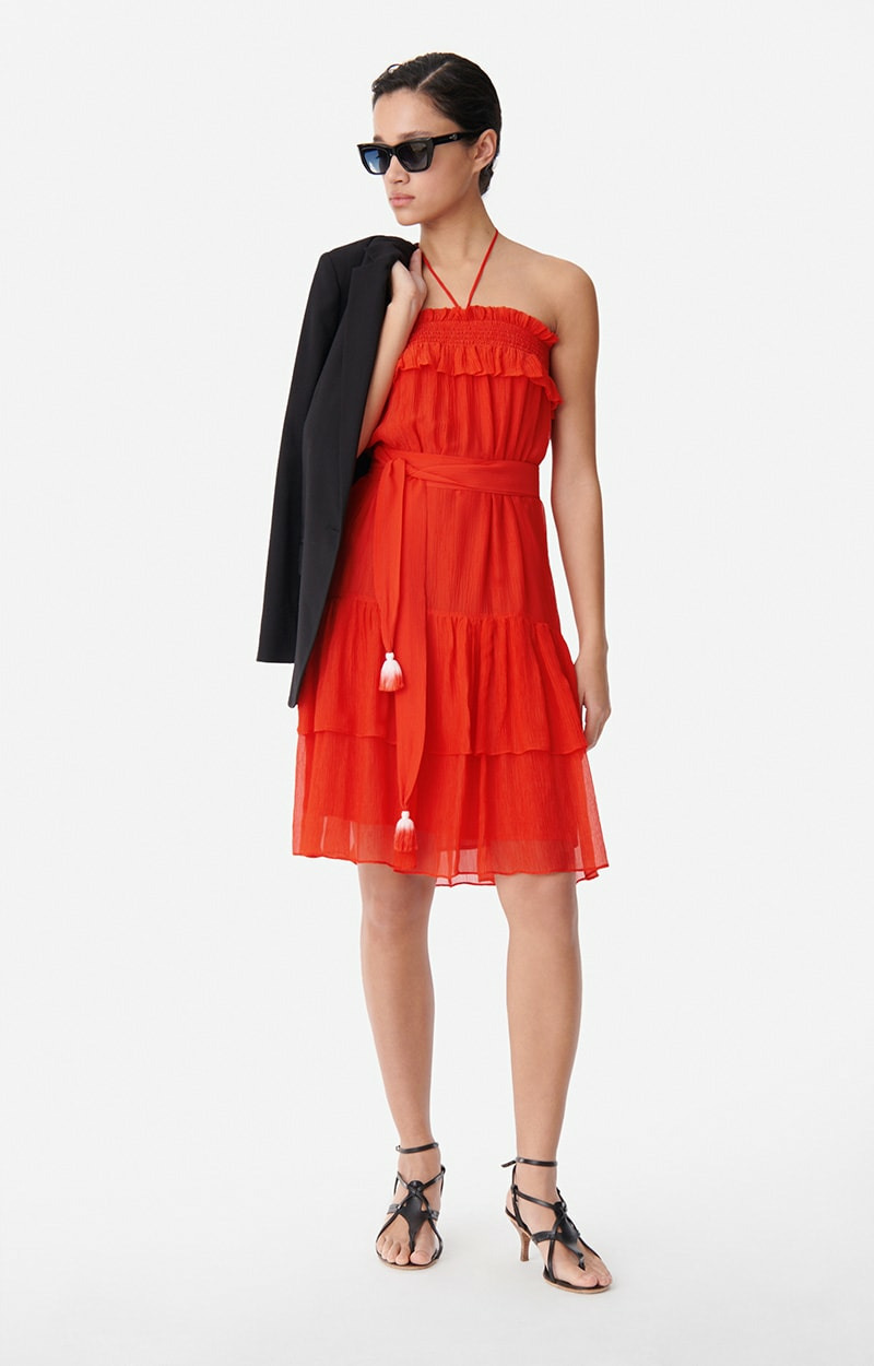 Robe Charline En viscose et soie