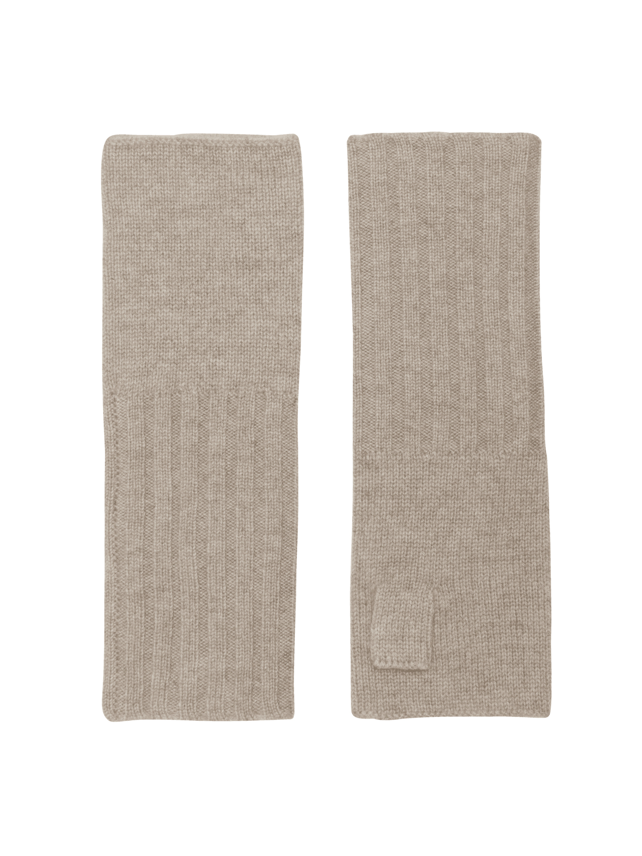 Mitaine cachemire TERRE_FUMEE