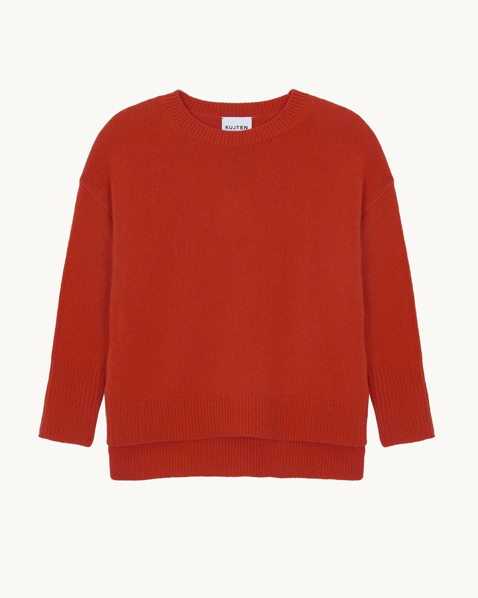 Pull Amel orange rosso